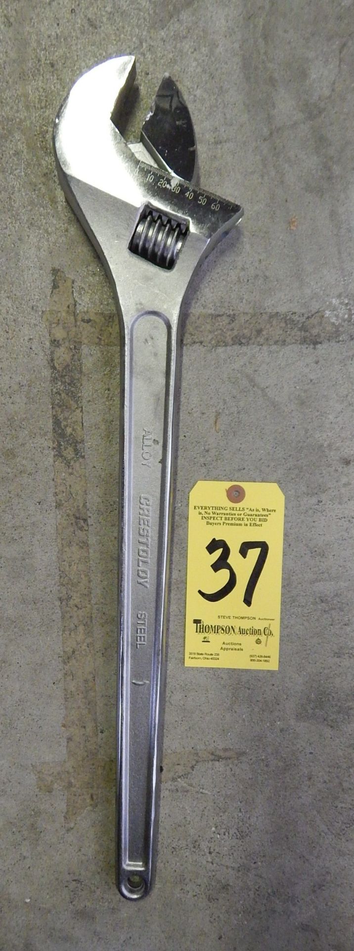 Crestoloy Steel Pipe Wrench