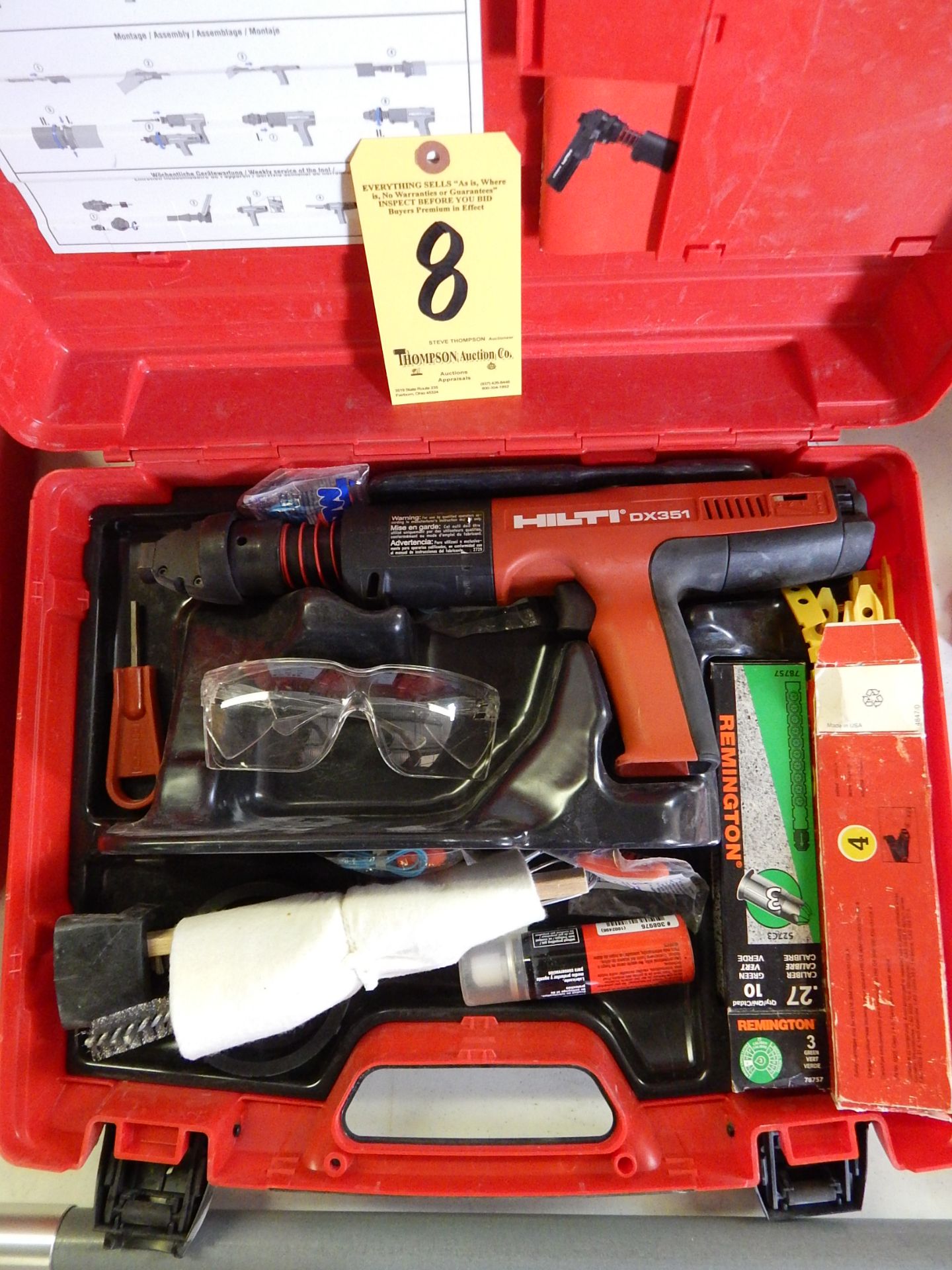 Hilti DX351 Powder Actuated Gun