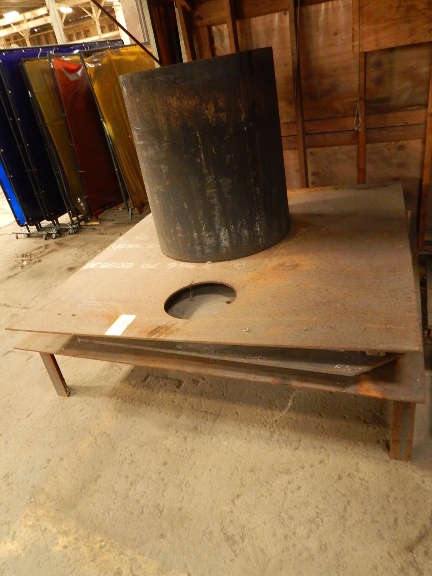 Steel Table and Steel Plate