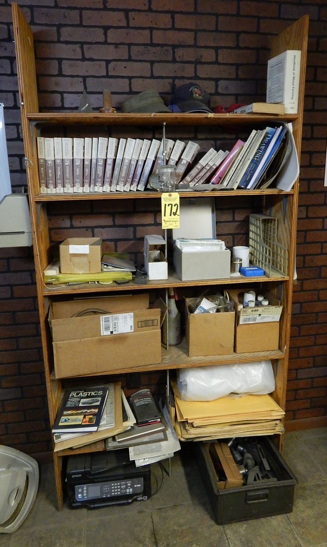 Shelving and Contents