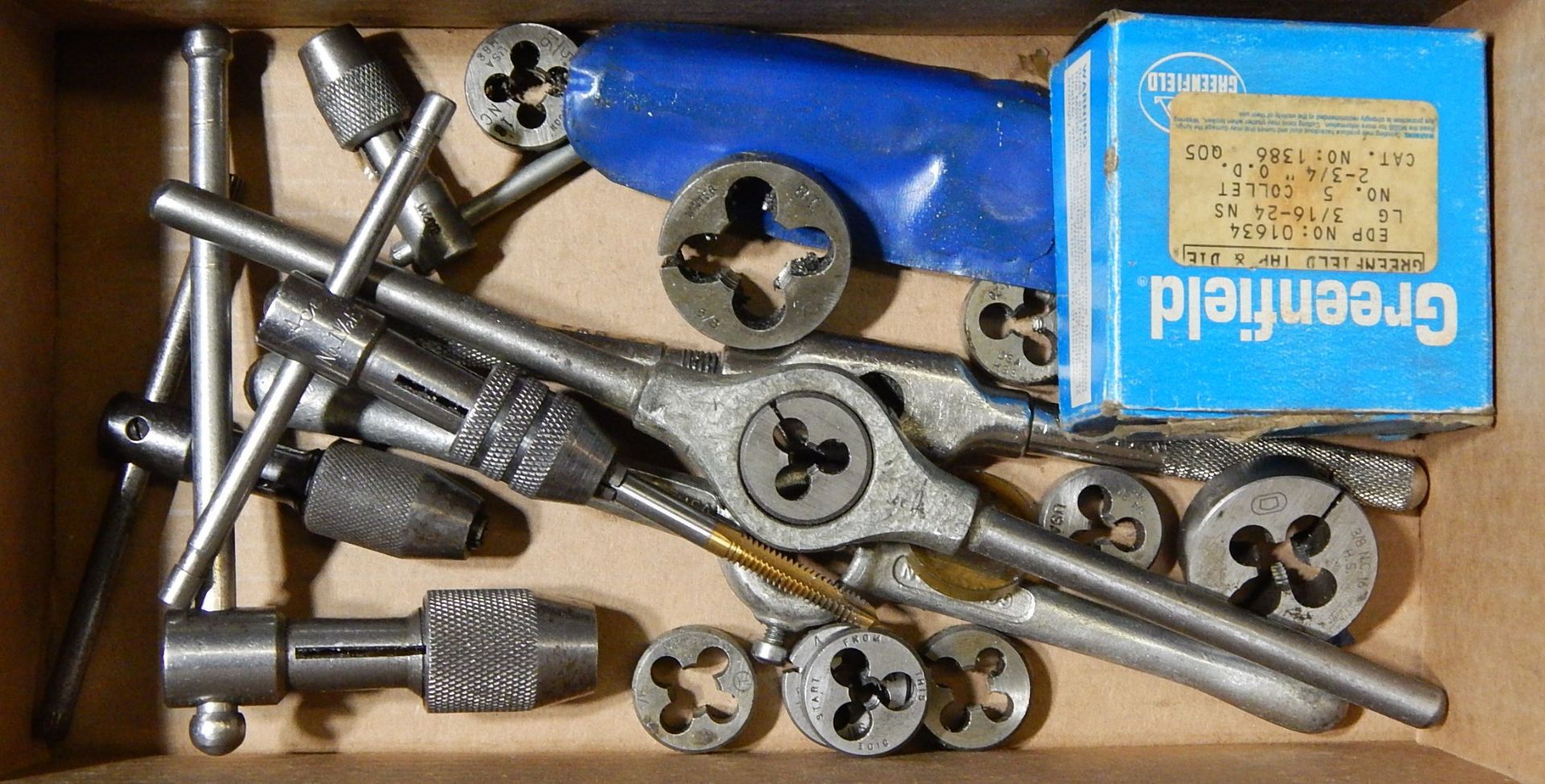 Tap and Die Handles, Taps, and Threading Dies
