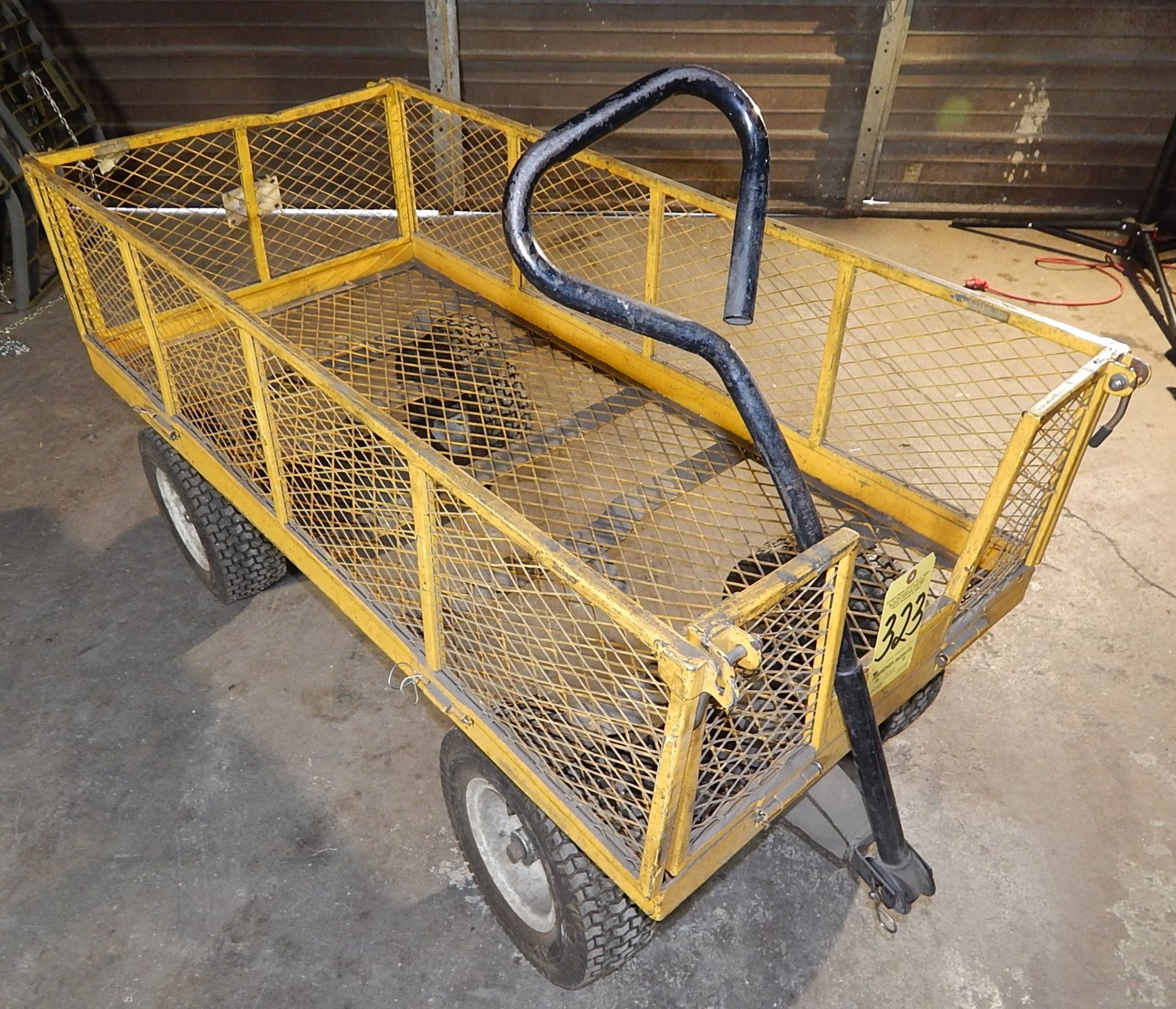 Wagon with Pneumatic Tires