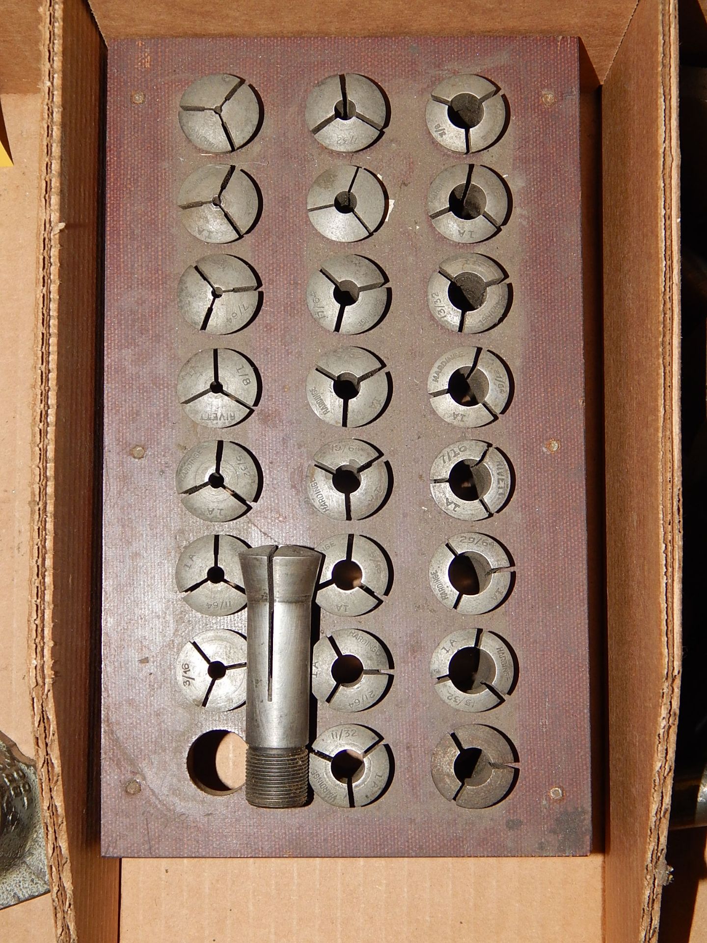 Hardinge 1A Collet Set