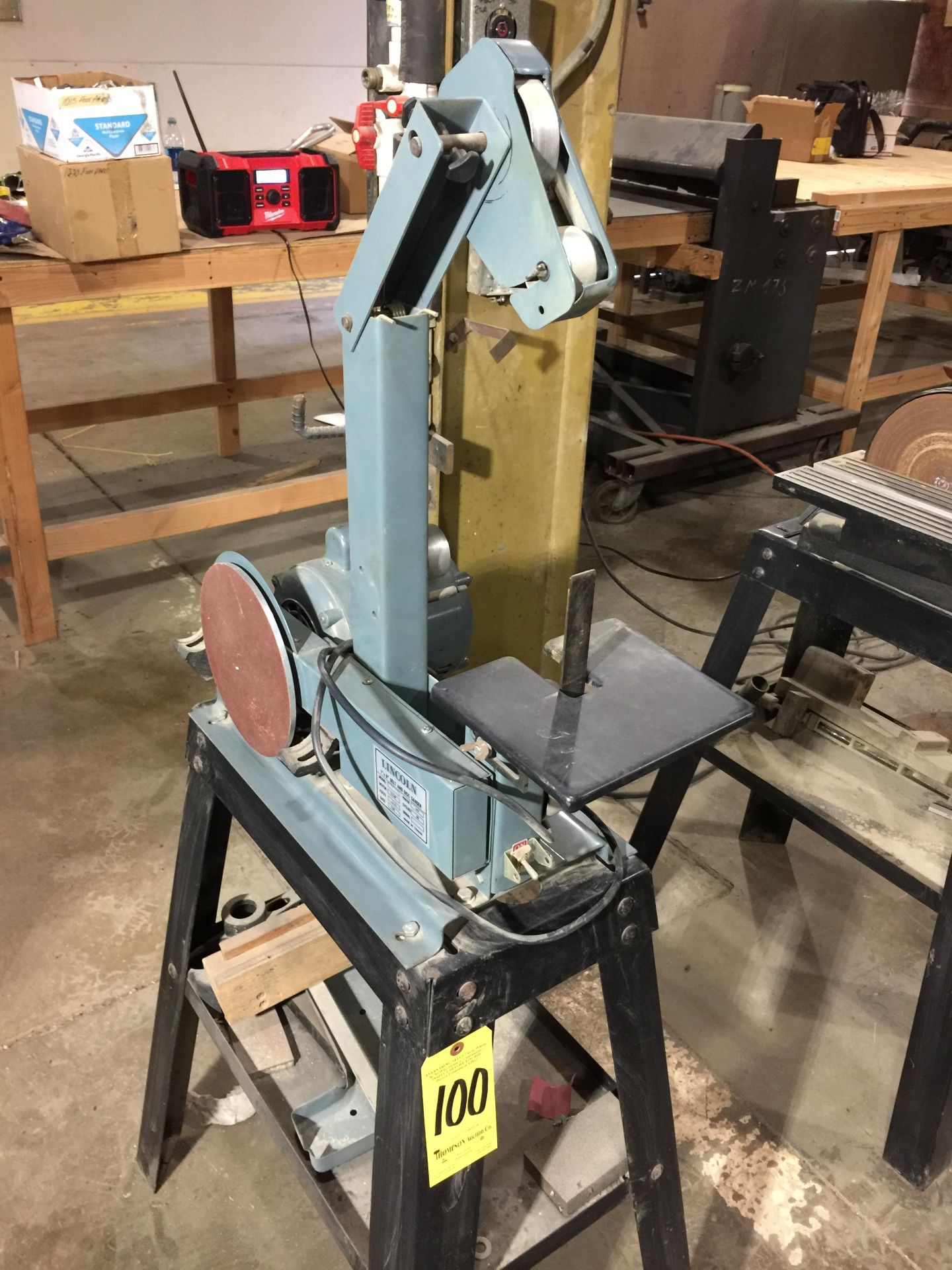 Lincoln 1" Belt Sander / 8" Disc Sander