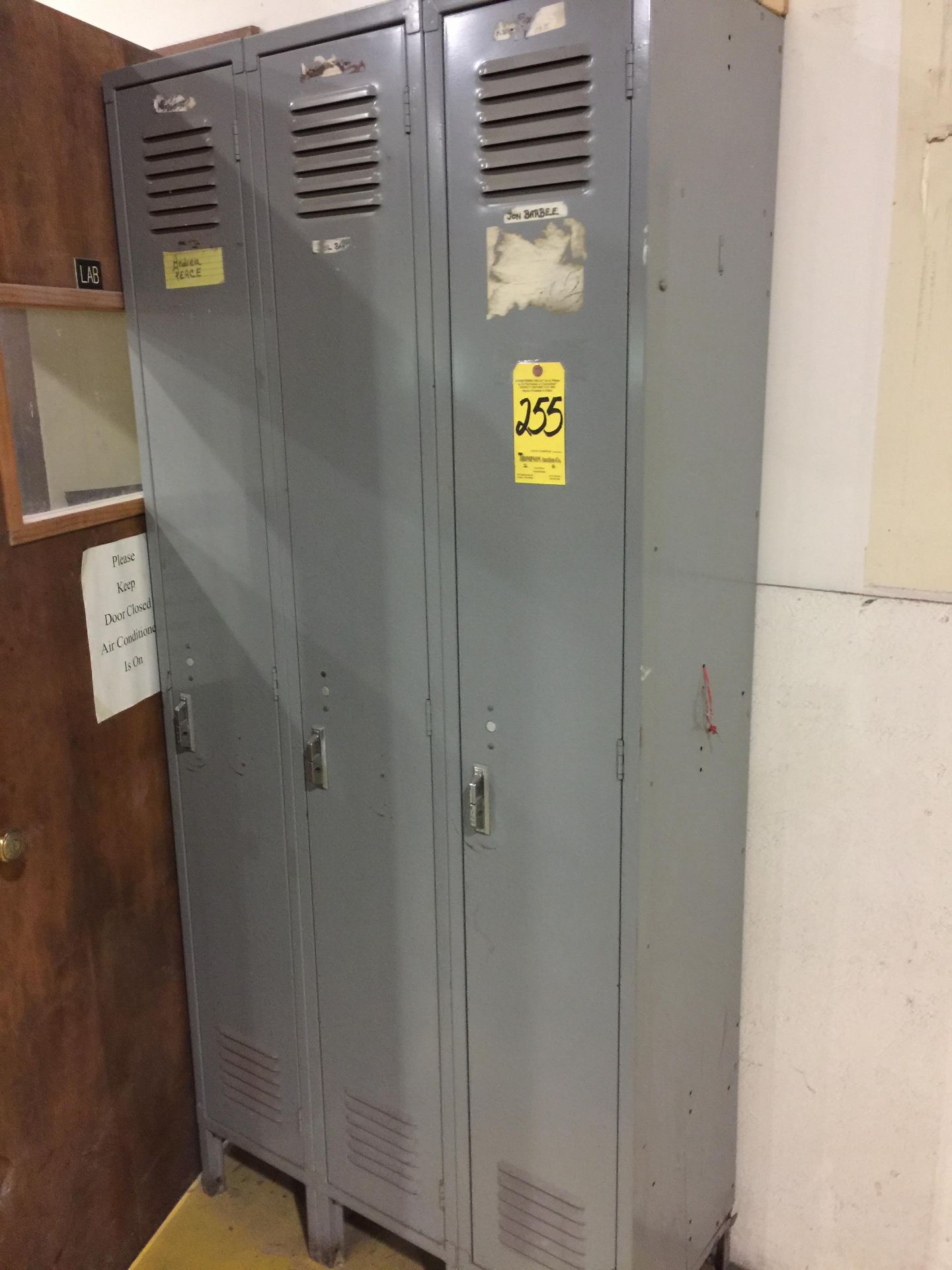 14 Sections of Metal Lockers