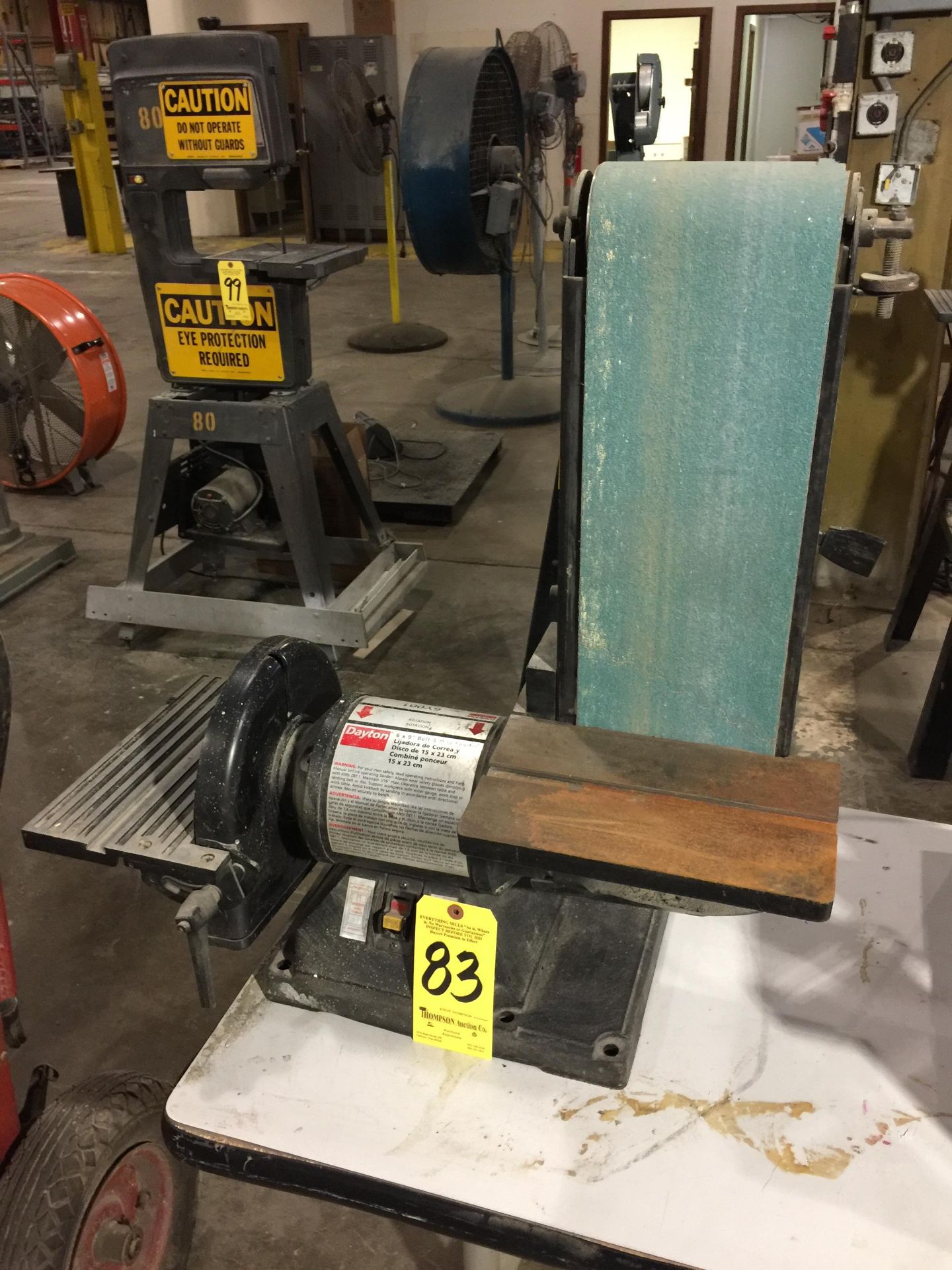 Dayton 6" Belt Sander / 9" Disc. Sander