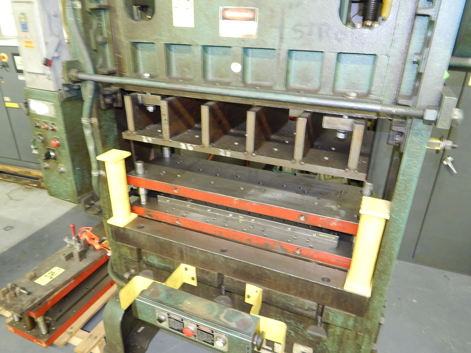 Rousselle Model 6SS-44 Straight Side Press, s/n 24603, 60 Ton, 4 In. Stroke, 26 In. Shut Height, - Image 2 of 8