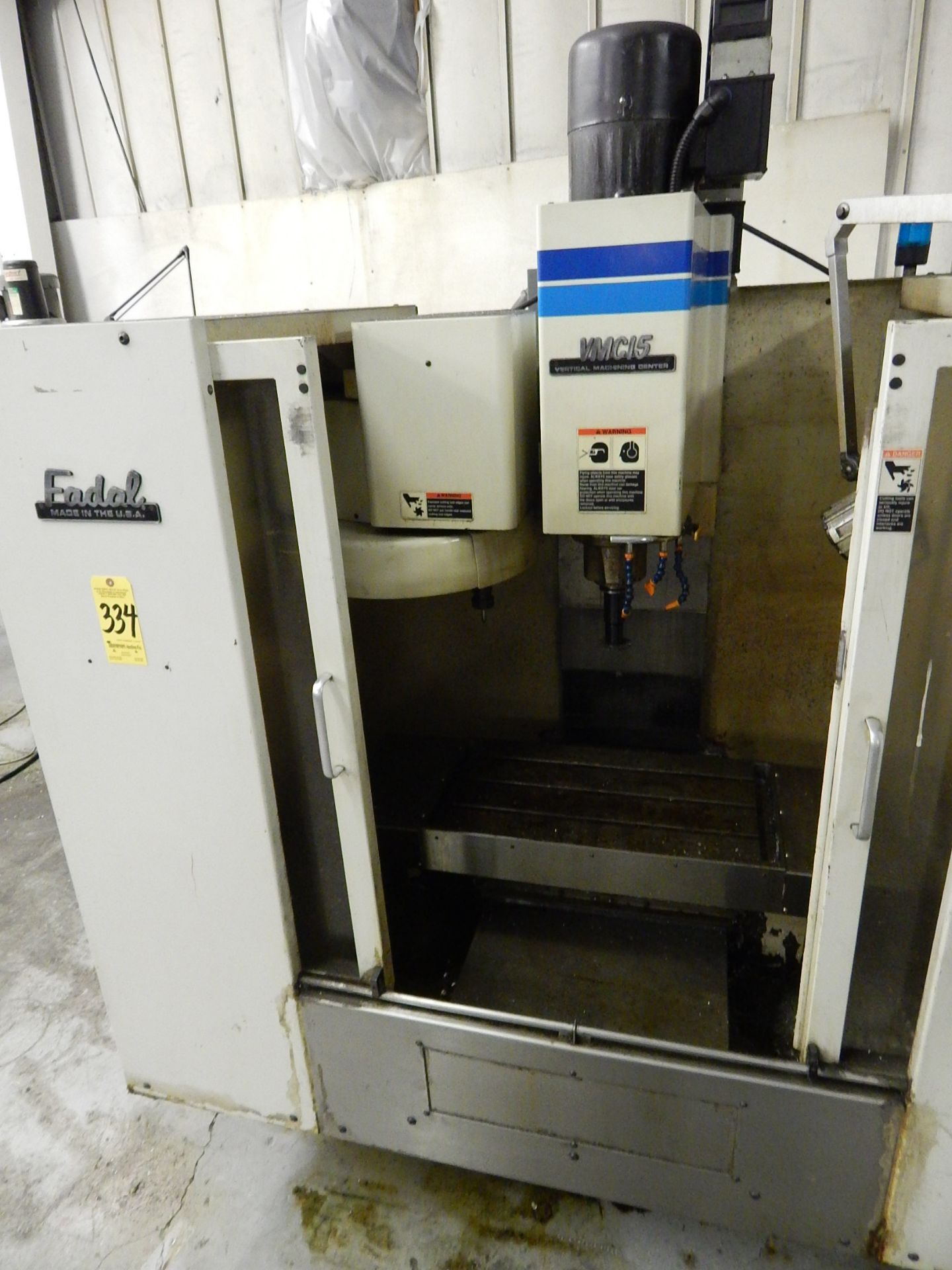 Fadal Model VMC-15 CNC Vertical Machining Center, s/n 9410223, New 1994, Fadal CNC32MP CNC - Image 4 of 8