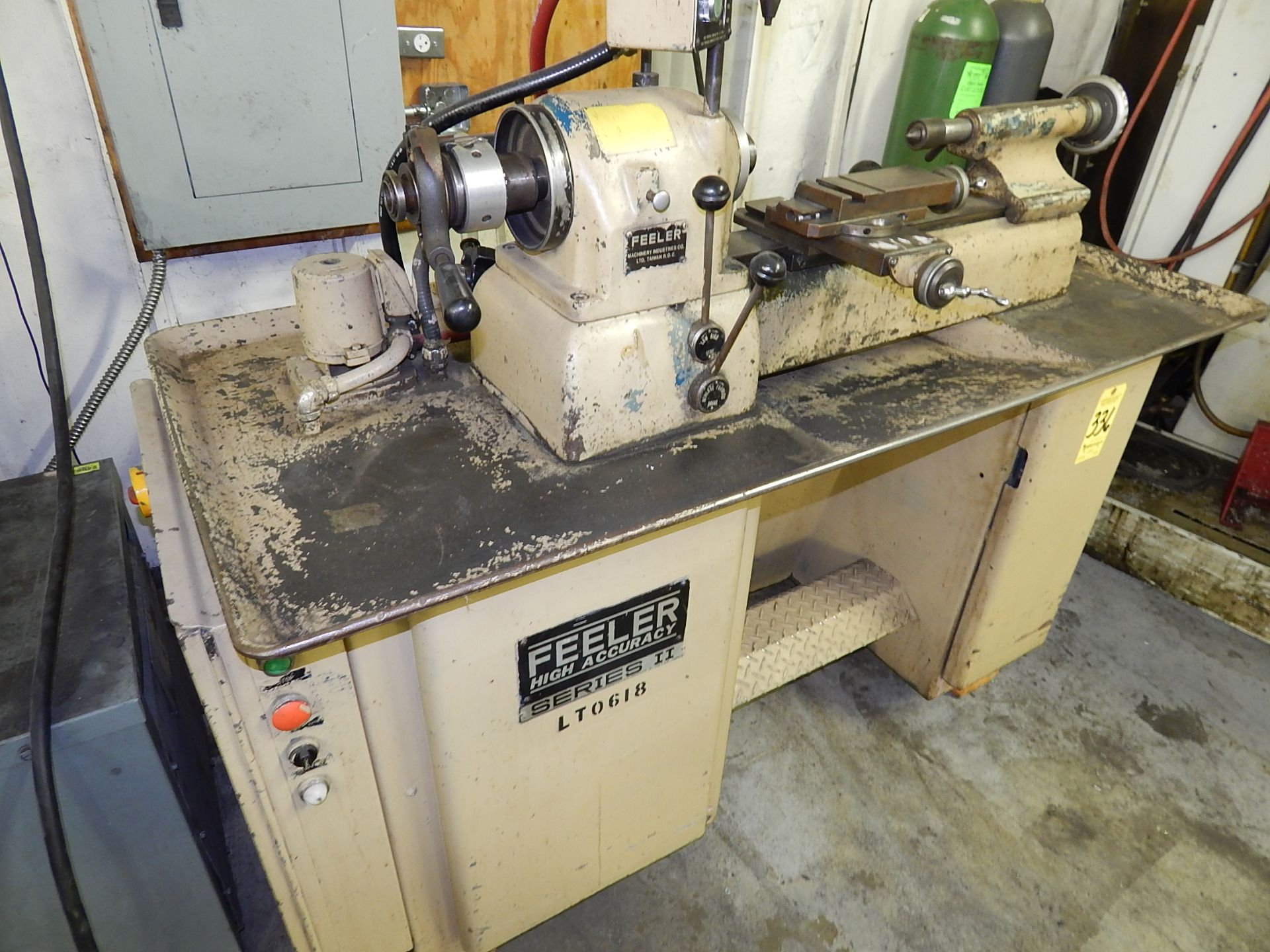 Feeler Model FTL-27 Series II Second Operation Lathe, s/n 740723, 5C Spindle - Image 3 of 6