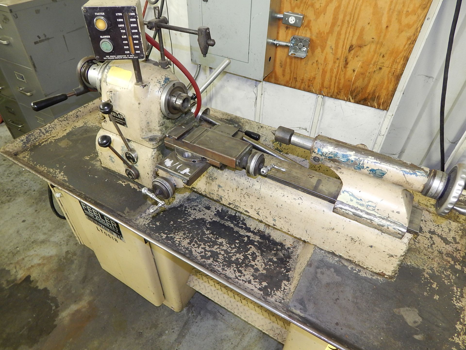 Feeler Model FTL-27 Series II Second Operation Lathe, s/n 740723, 5C Spindle - Image 2 of 6