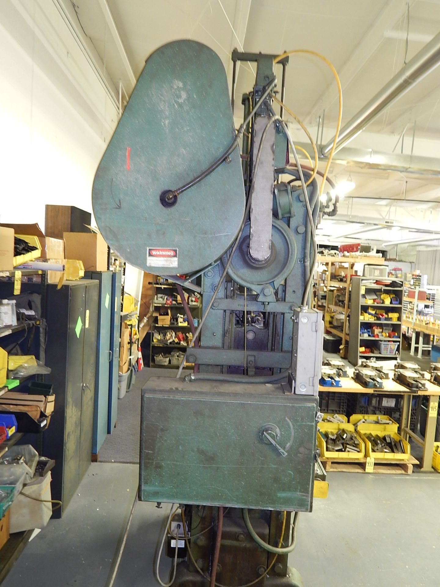 Rousselle Model 6SS-44 Straight Side Press, s/n 24603, 60 Ton, 4 In. Stroke, 26 In. Shut Height, - Image 7 of 8