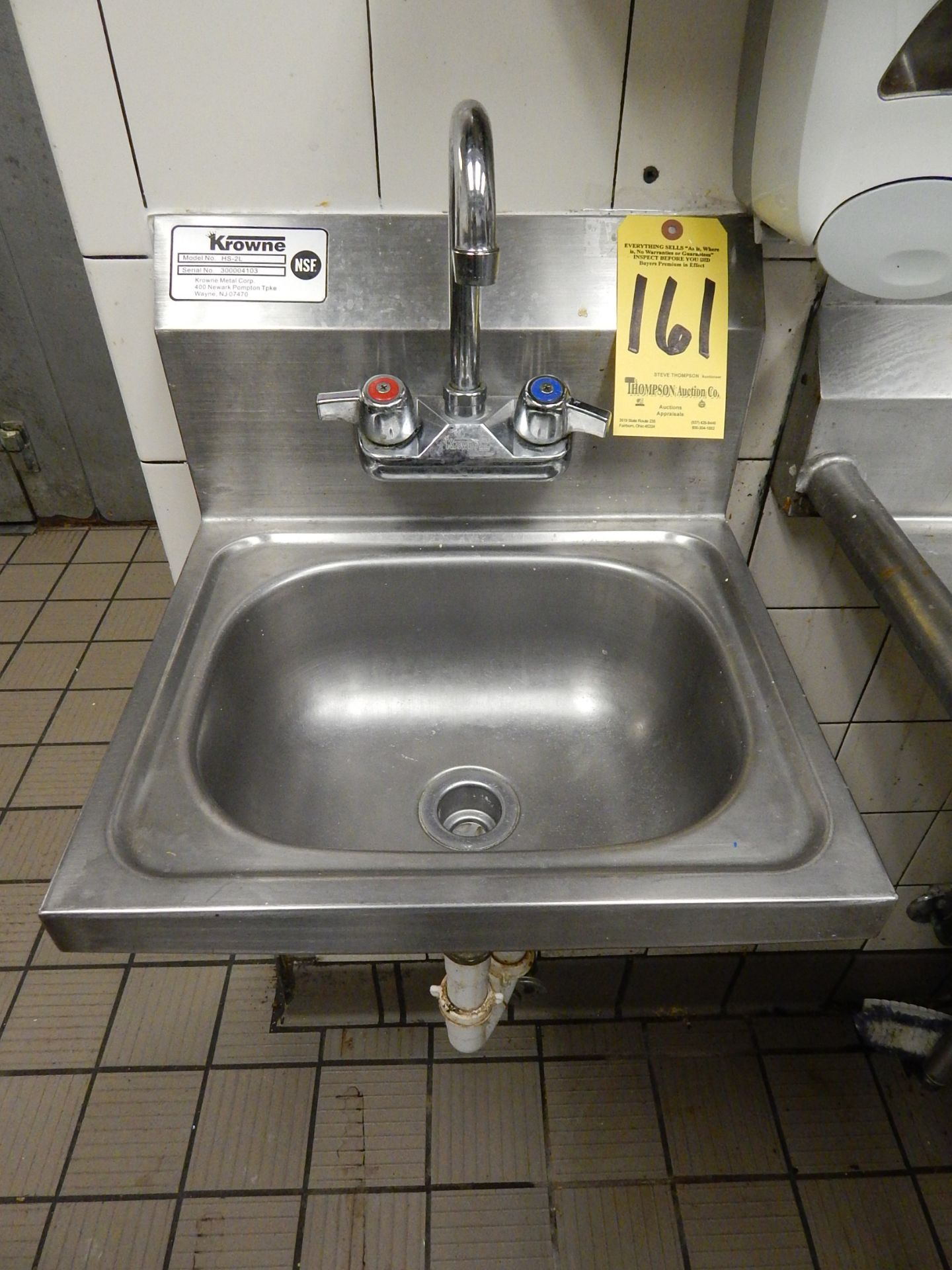 Krowne Model HS-2L Hand Wash Sink