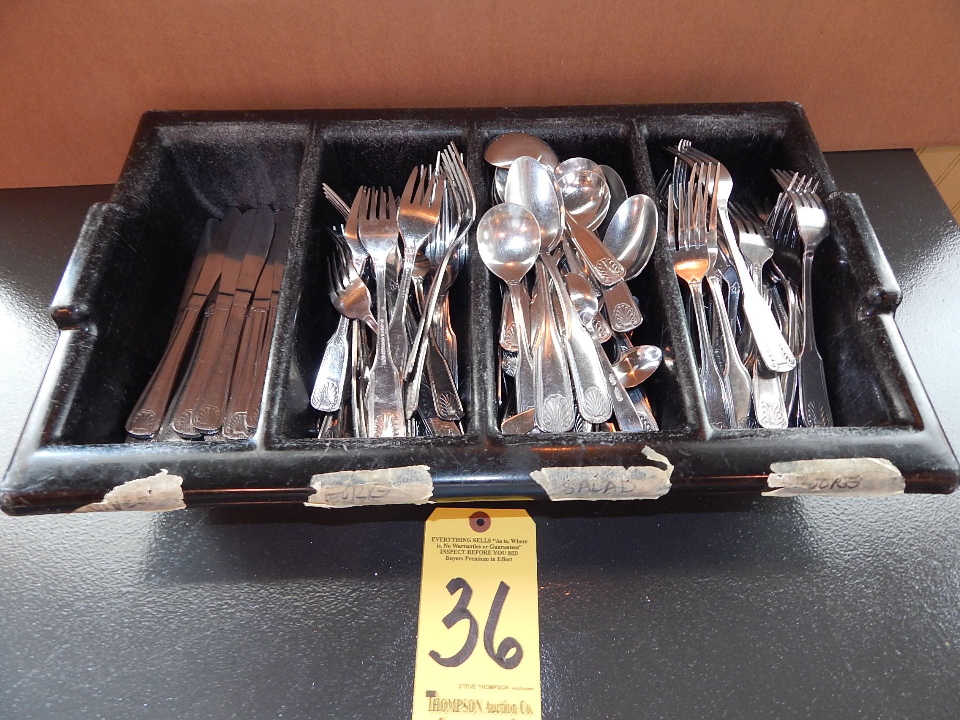 Silverware with Tray