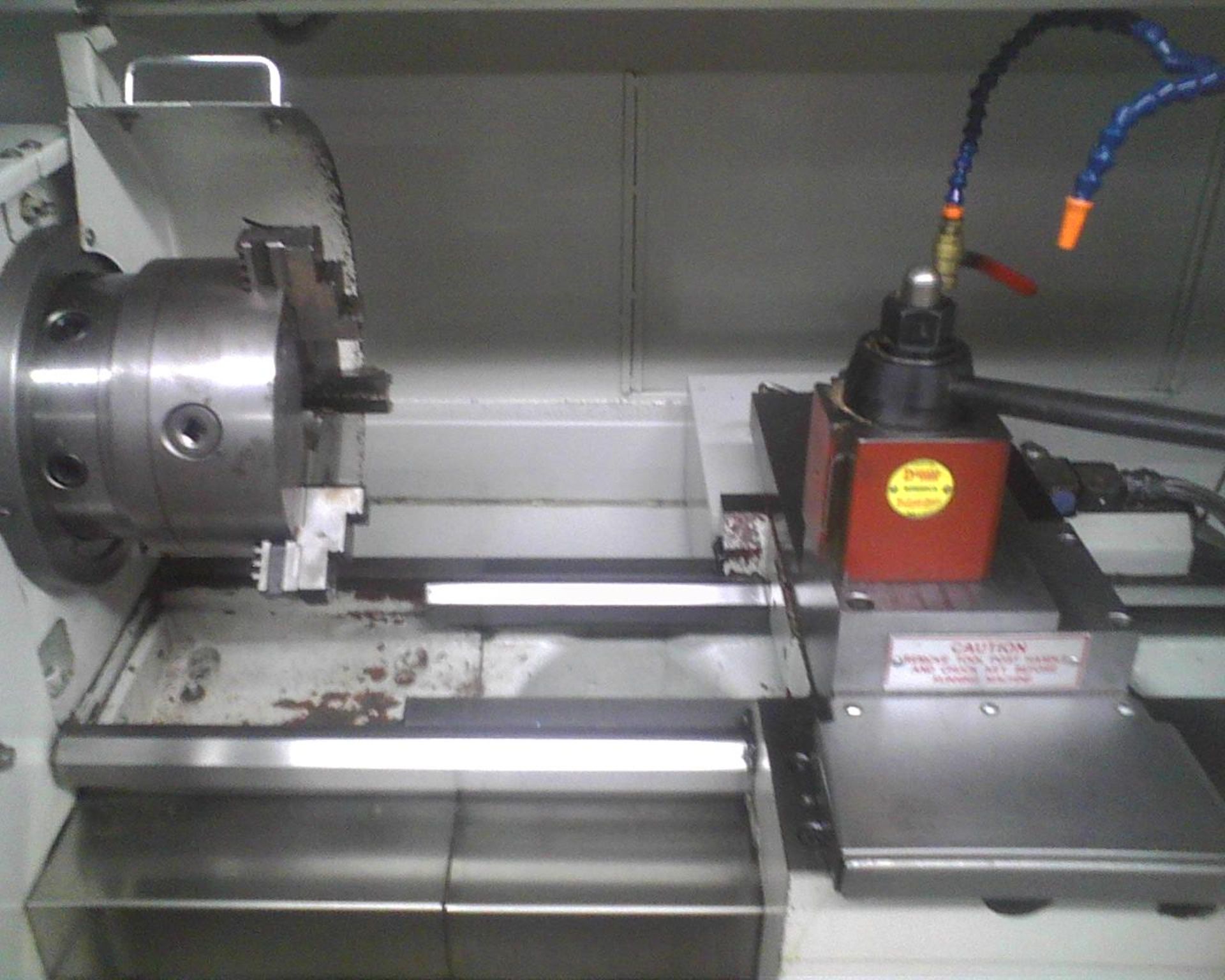 Milltronics Model ML15 CNC Tool Room Lathe, s/n 8843, New 2005, 3 & 4 Jaw Chuck, Loading Fee $200.00 - Image 6 of 6