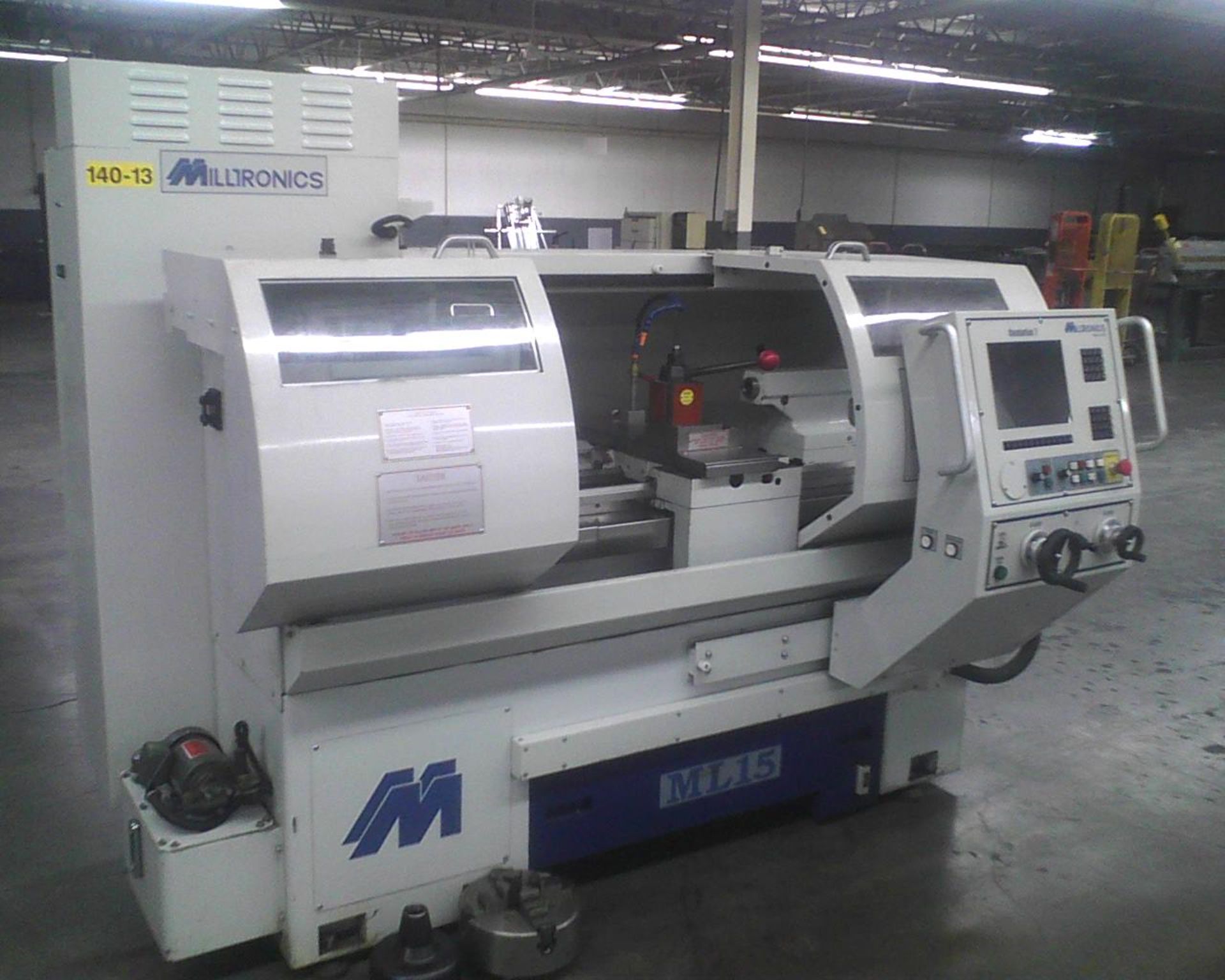 Milltronics Model ML15 CNC Tool Room Lathe, s/n 8843, New 2005, 3 & 4 Jaw Chuck, Loading Fee $200.00 - Image 2 of 6