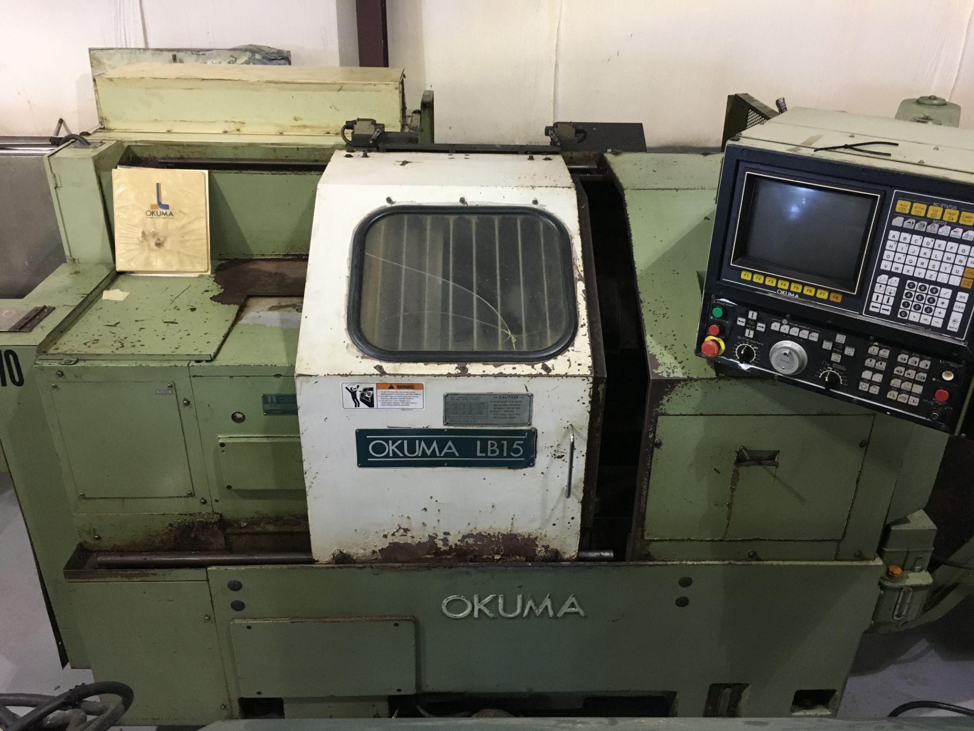 Okuma LB15 CNC Turning Center, s/n 5782, OSP-5000L CNC Control, No Tailstock, Loading Fee $200.00 - Image 3 of 3