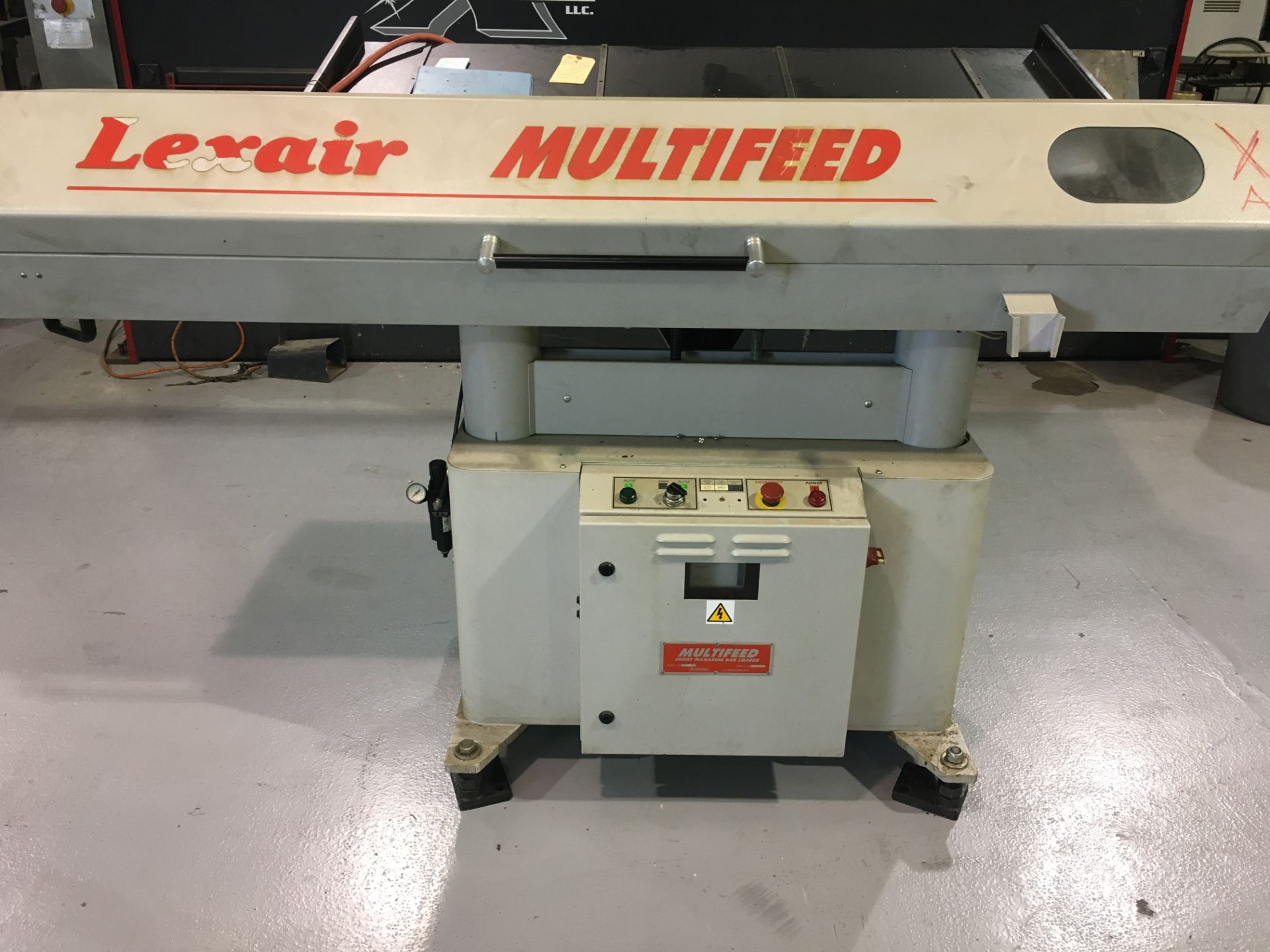 Lexair Model 3-80N Multifeed CNC Bar Feed, Location Cincinnati, Ohio