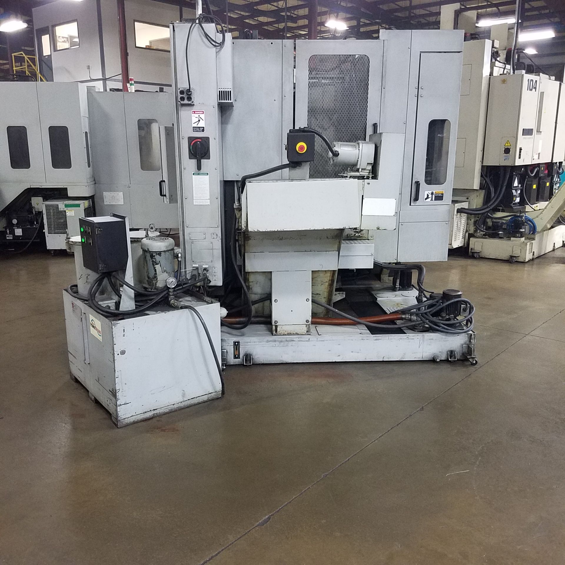 Mori Seiki Model NH-5000 CNC Horizontal Machining Center, s/n: NH501BK0082. Year: 11/2002, - Image 6 of 9