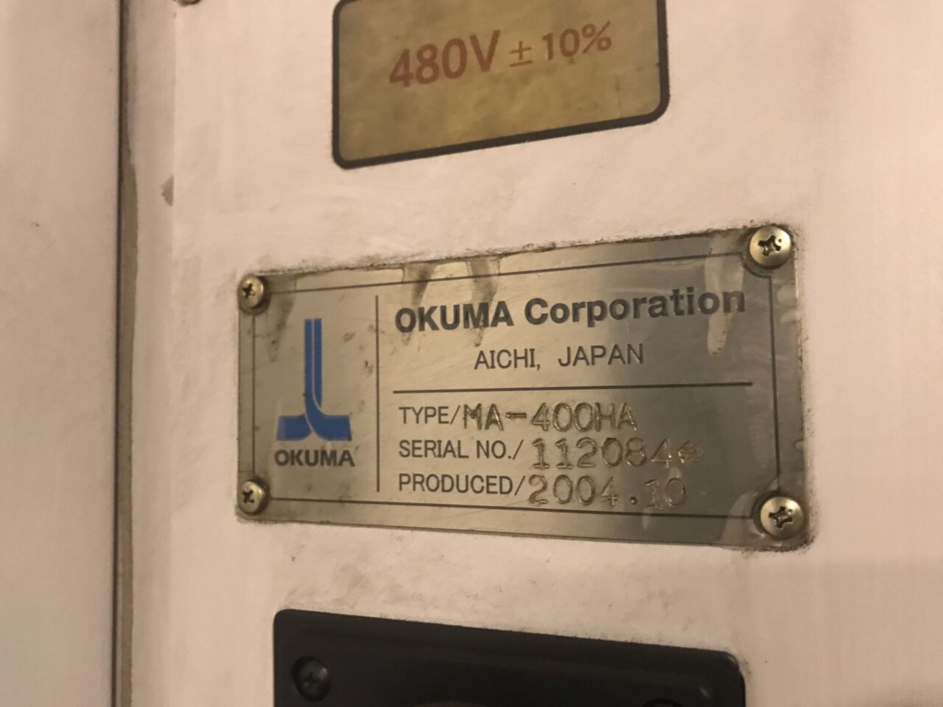 Okuma Model MA-400HA CNC Horizontal Machining Centers, s/n: 112084. Year 2005, Control: OSP-P100, - Image 8 of 10