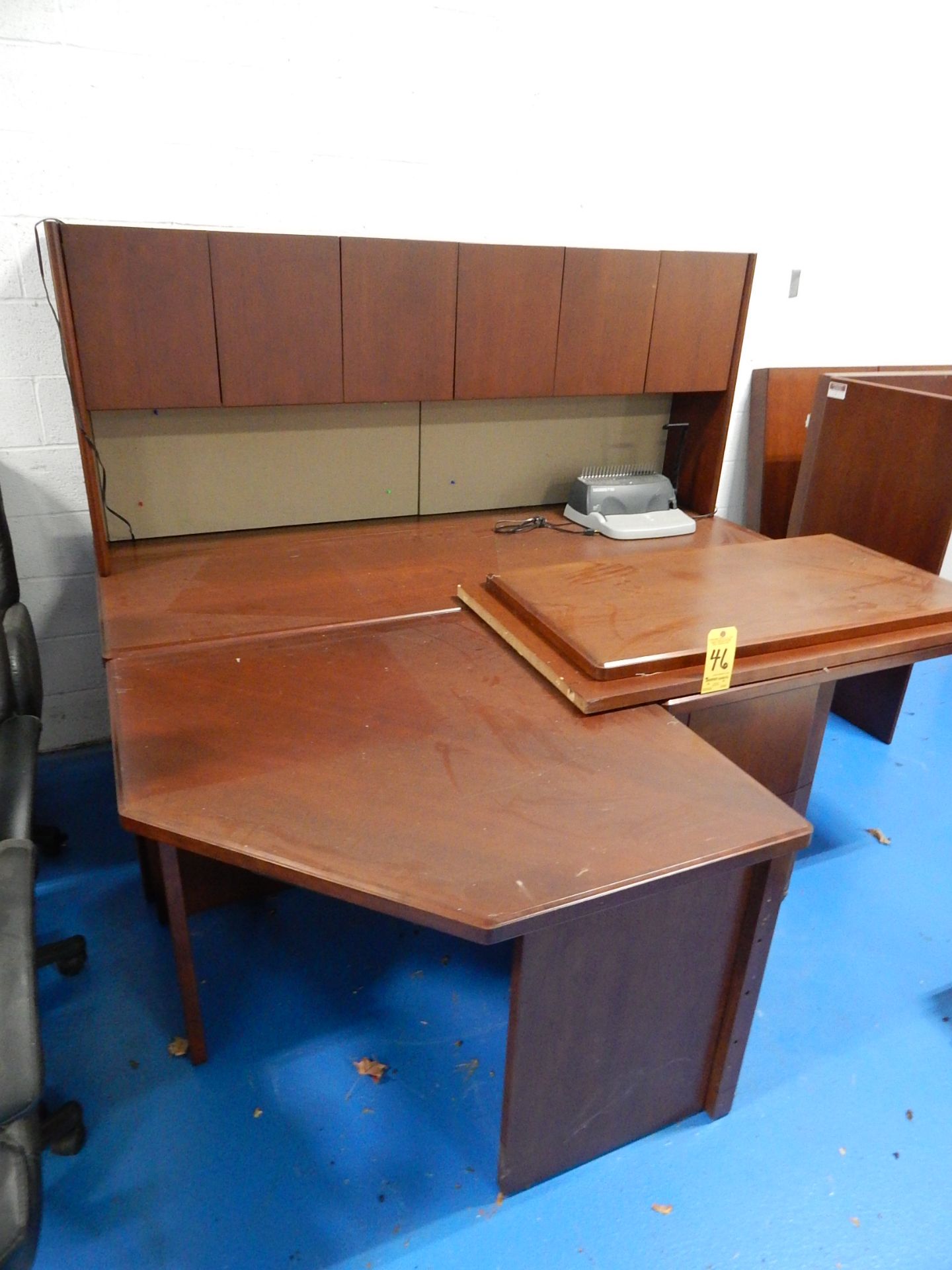 Desk and Credenza - Image 2 of 2
