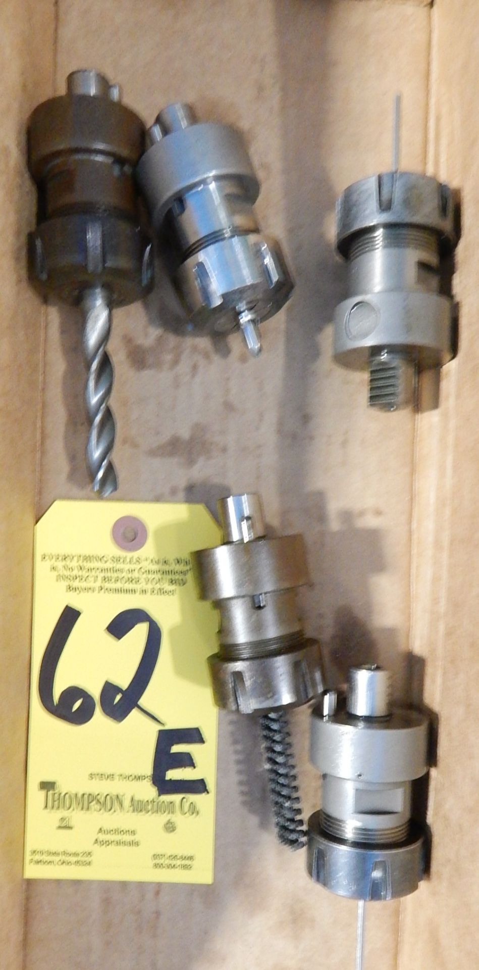 (5) PCM Drill Heads for 26/80