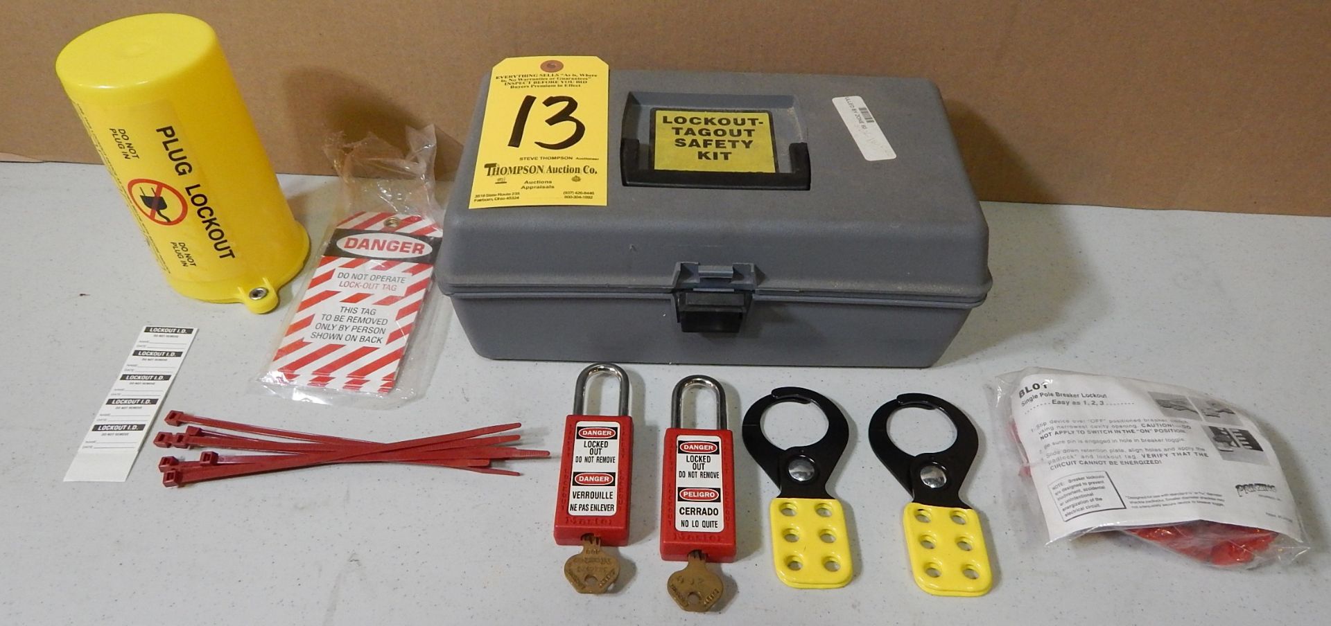 Lockout/Tagout Safety Kit