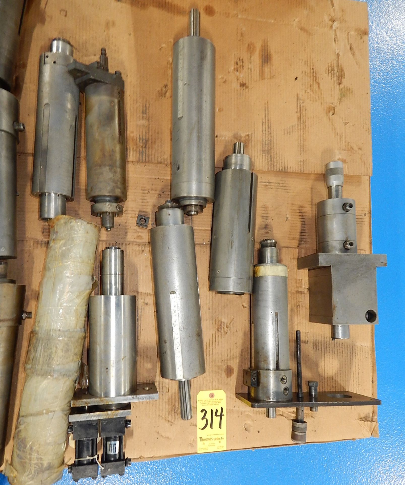 Skid Lot of Miscellaneous Spindle Parts