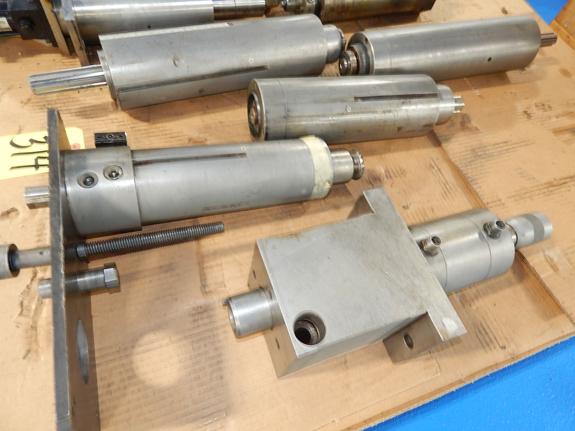 Skid Lot of Miscellaneous Spindle Parts - Image 2 of 3