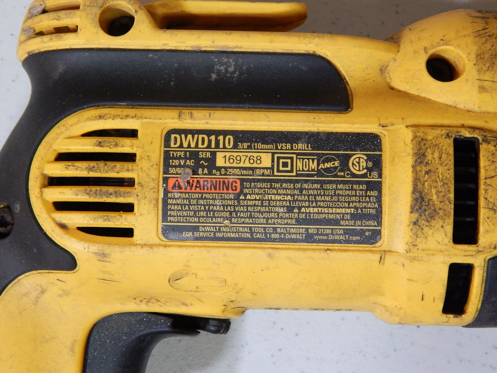 Dewalt 3/8 Inch Electric Drill - Bild 3 aus 3