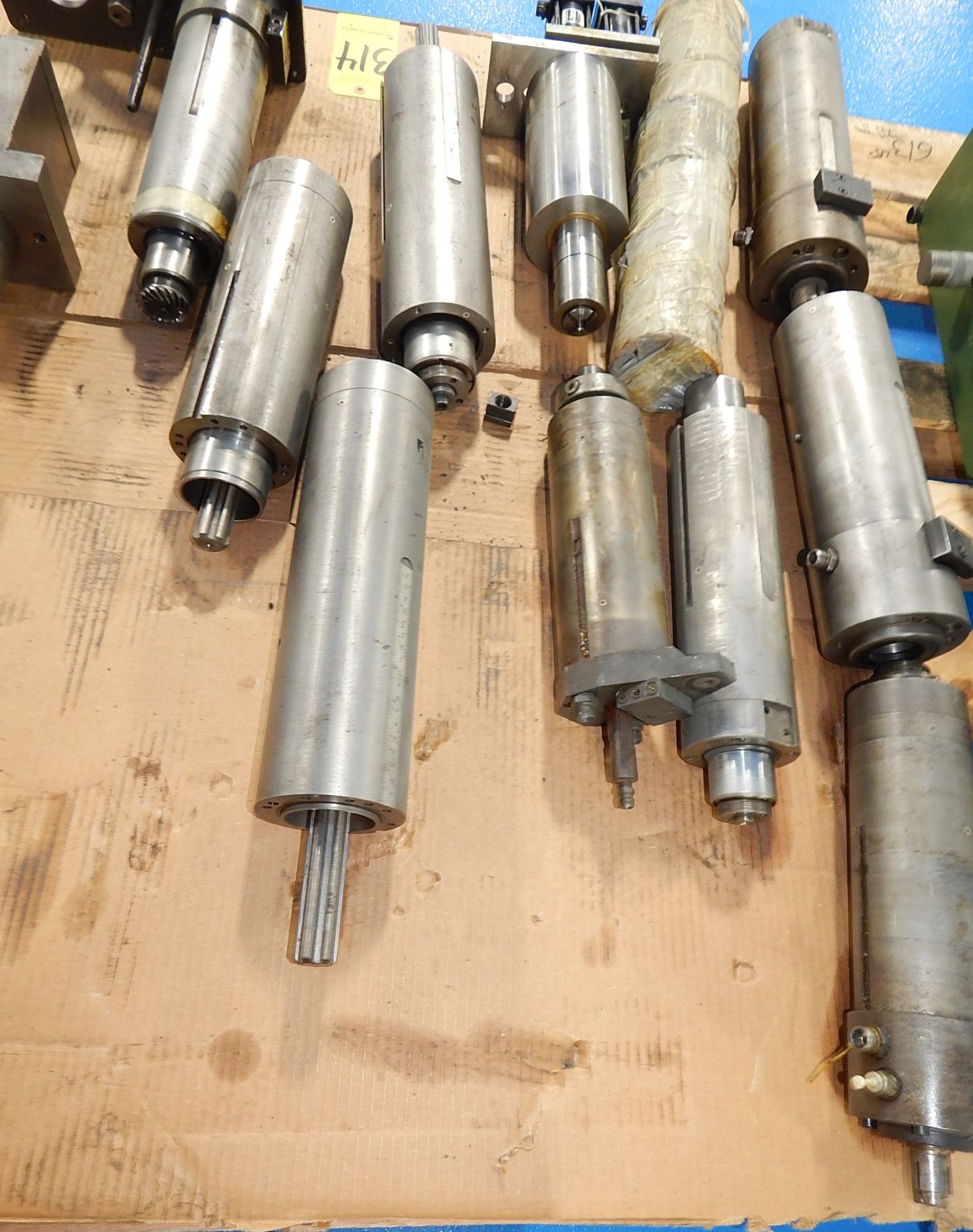 Skid Lot of Miscellaneous Spindle Parts - Image 3 of 3