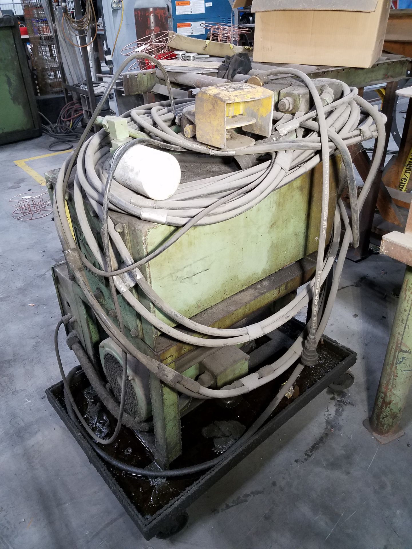 Whitney Model 771-000 Hydraulic Punch, s/n 771-000-35605, 70 Ton, with Hydraulic Power Supply with - Image 2 of 2