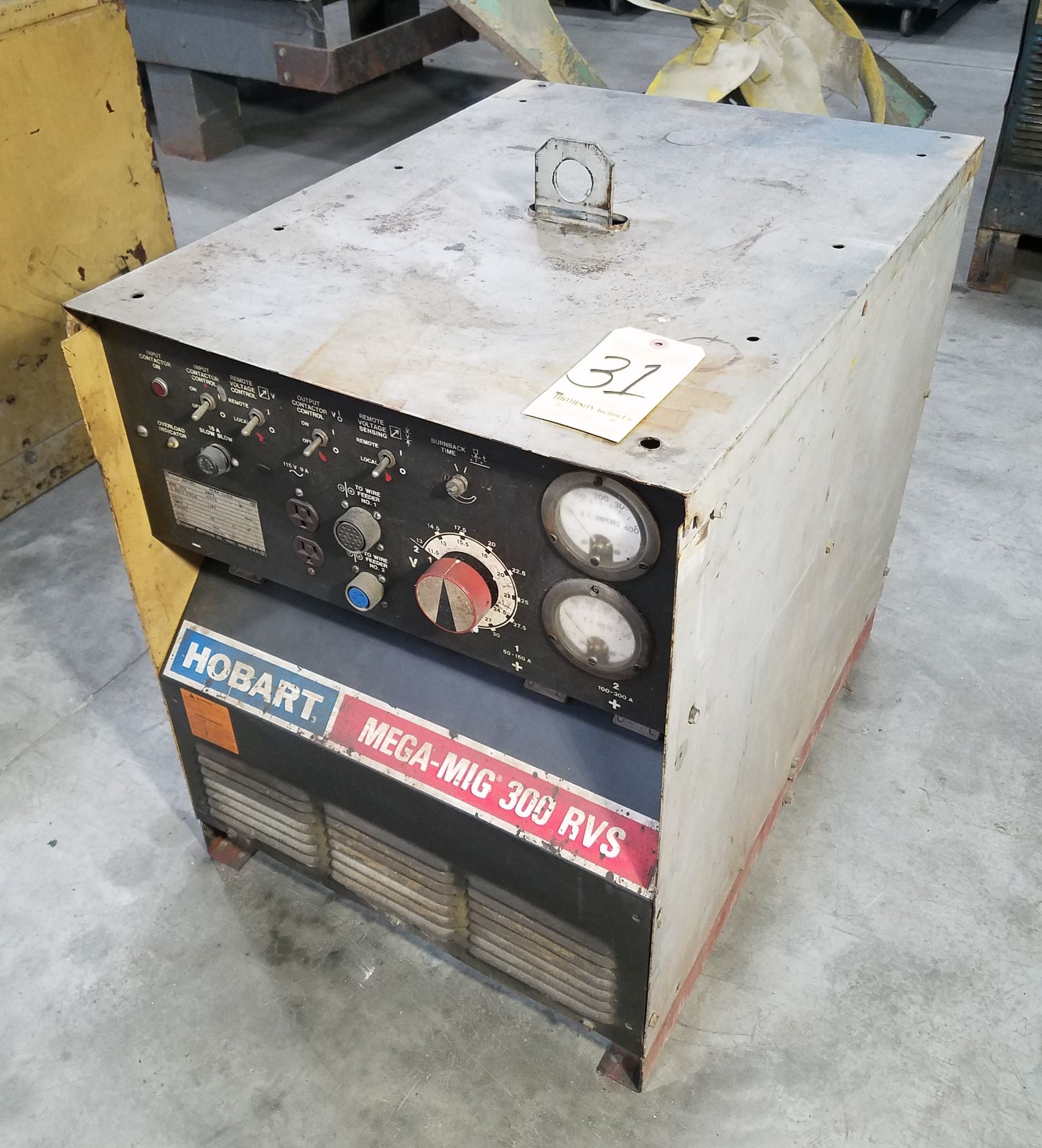 Hobart Mega Mig RC-300RVS Mig Welder, s/n 84WS12618