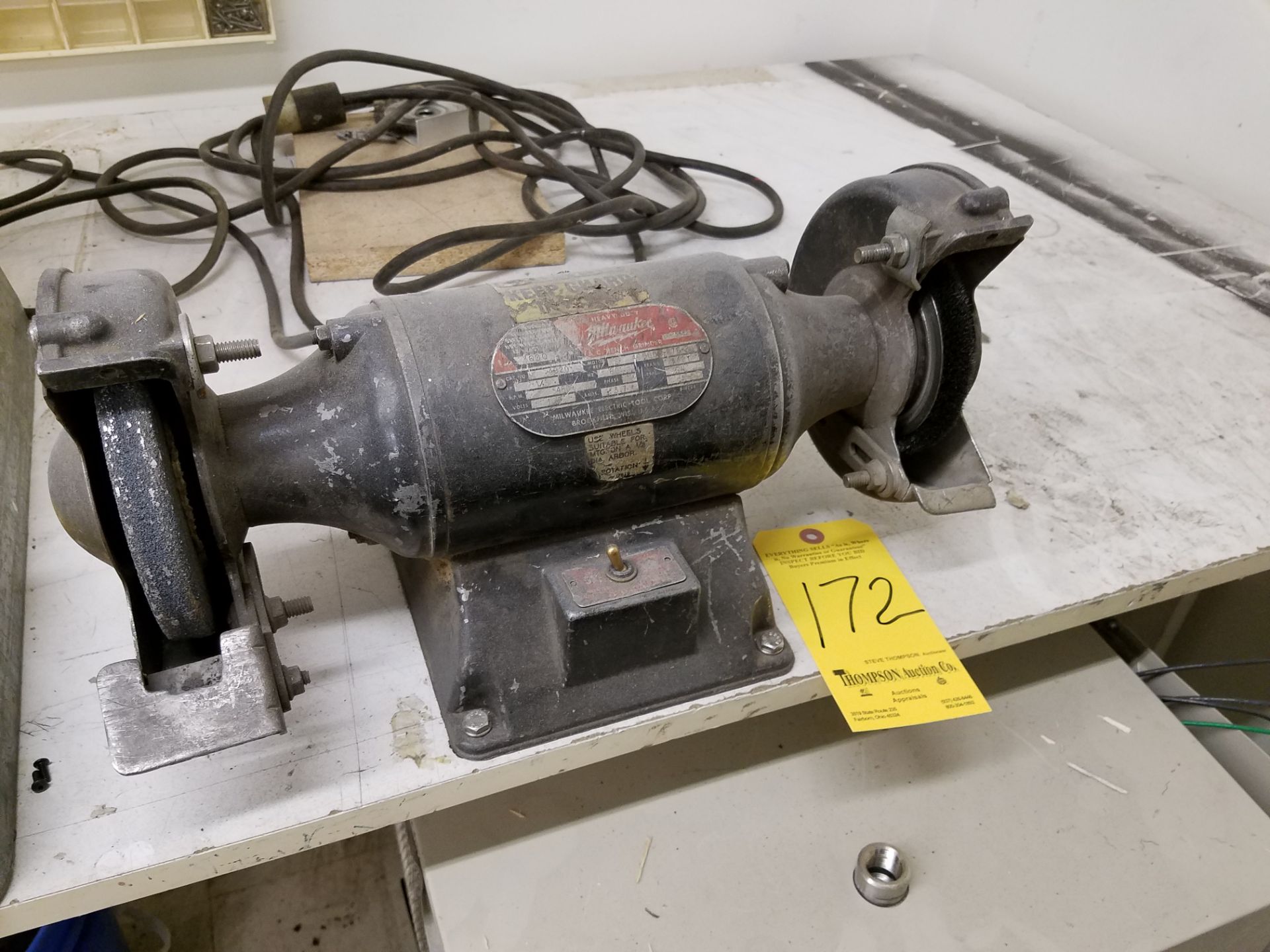 Milwaukee Double End Pedestal Grinder