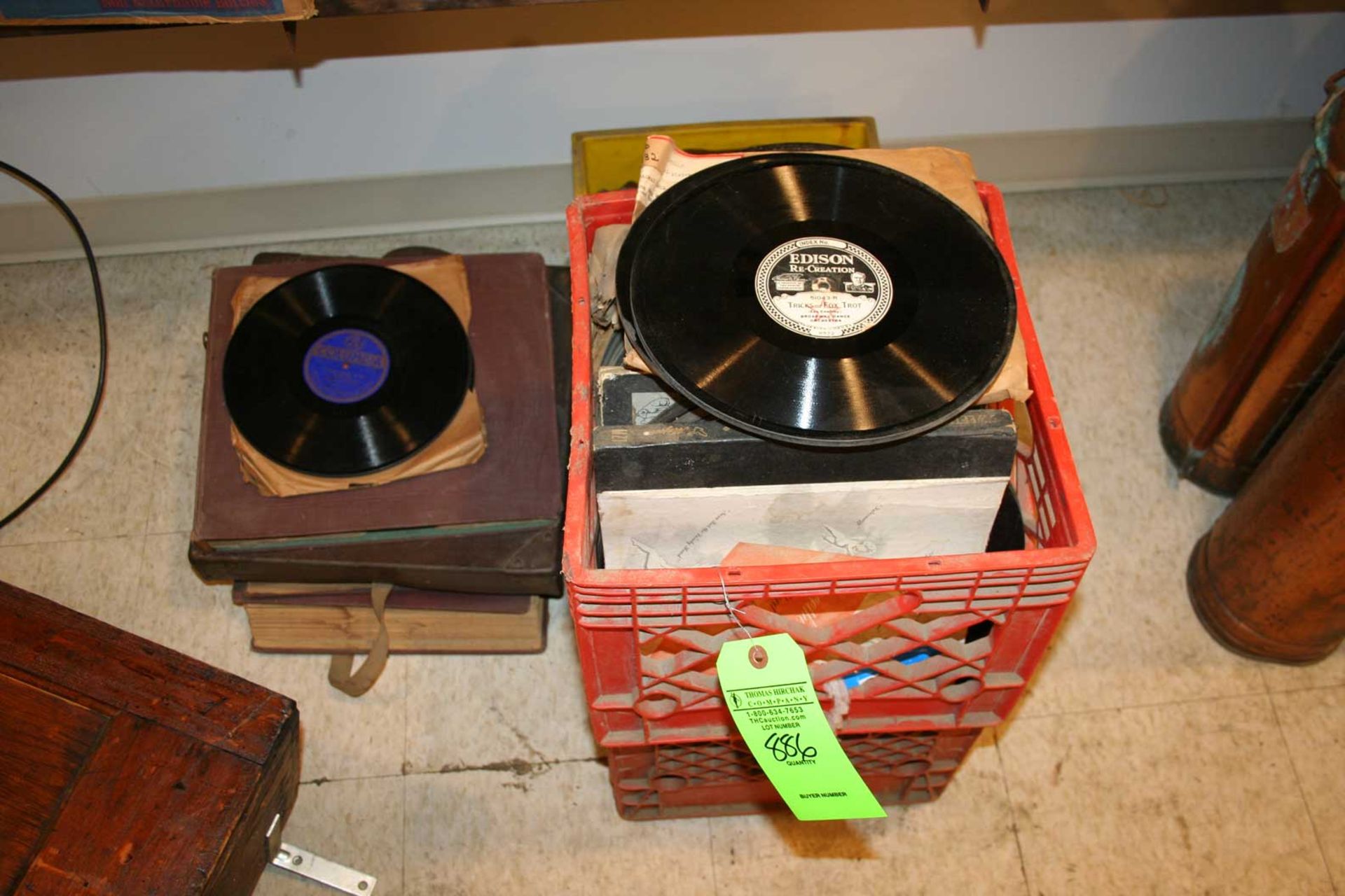 Lot: Antique Records