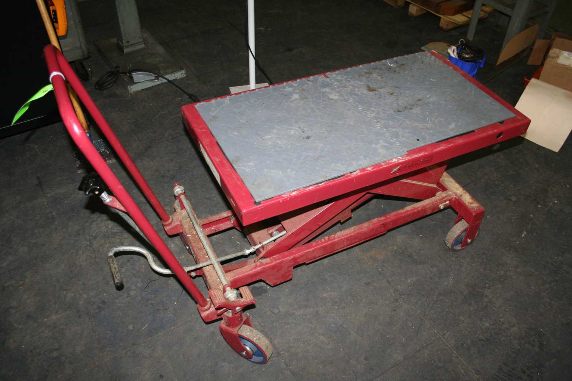 Hydraulic Die Cart 1650Lb. Capacity