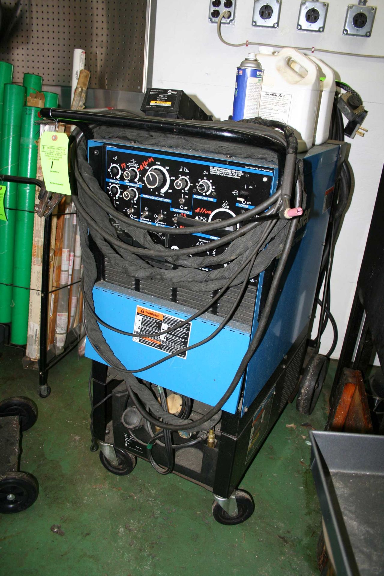 Miller Syncro Wave 250 AC/DC Welder w/ TIG torch & foot pedal; 1ph - Bild 2 aus 2