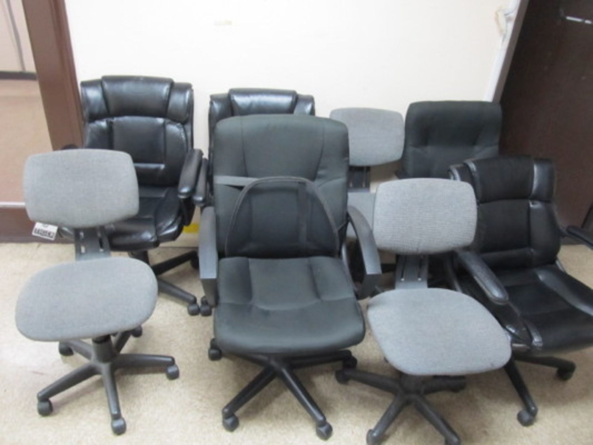 Lot (10) Assorted Rolling Task Chairs - Asset Location: Sun Valley, CA