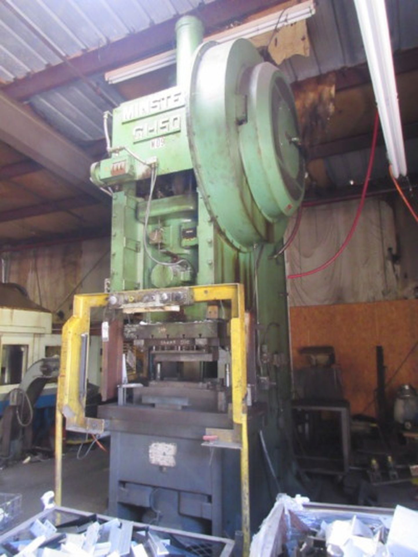 Minster Straight Sided 150 Ton Press, M/N- G1-150, S/N- G1-150-21854 - Lot Location: Saw Room - Site - Image 4 of 4