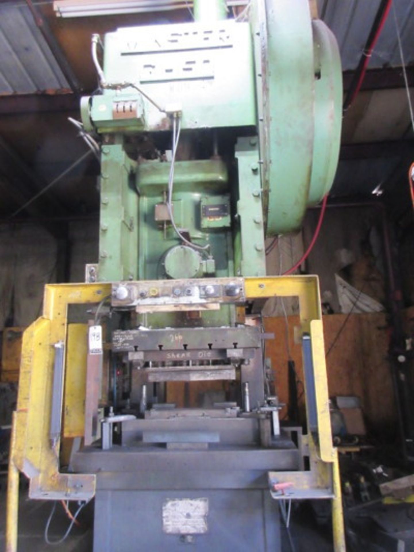 Minster Straight Sided 150 Ton Press, M/N- G1-150, S/N- G1-150-21854 - Lot Location: Saw Room - Site - Image 2 of 4