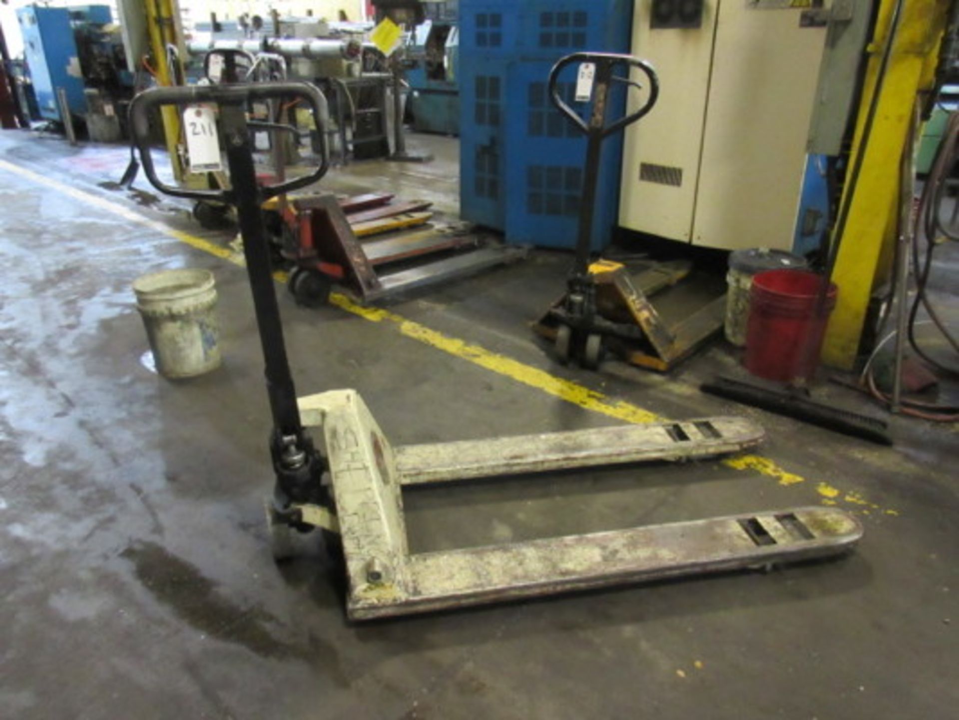 Jet Pallet Jack, M/N- PT-27448W, S/N- 2000404808, Max Capacity 6,000lbs, 48in Forks - Lot