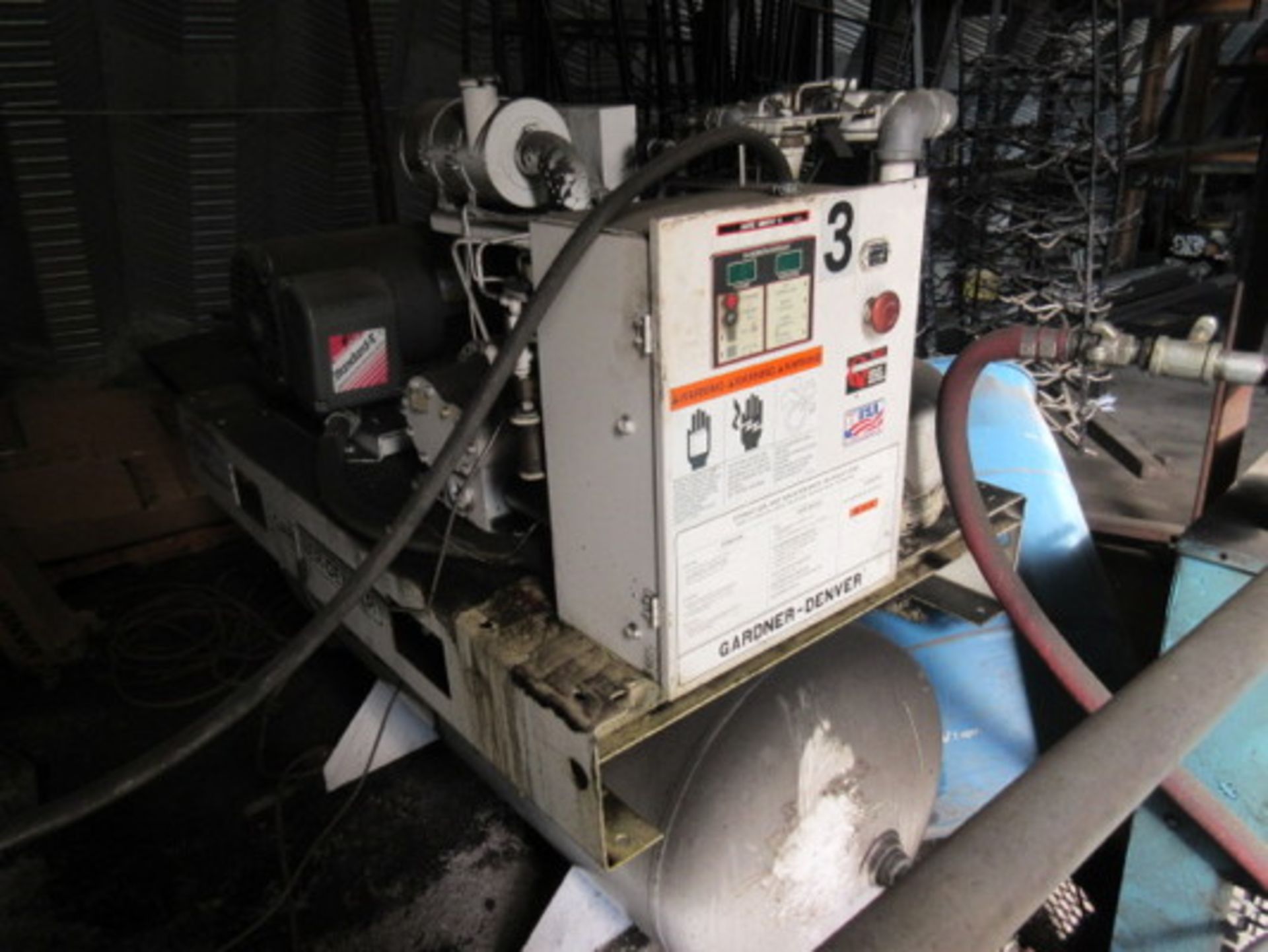 Lot Plant Support Equipment Consisting Of (1) Gardner-Denver 50HP Rotary Air Compressor, M/N-