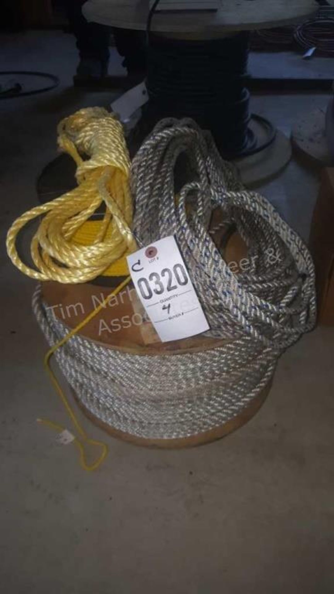 C: Group of cable pulling rope