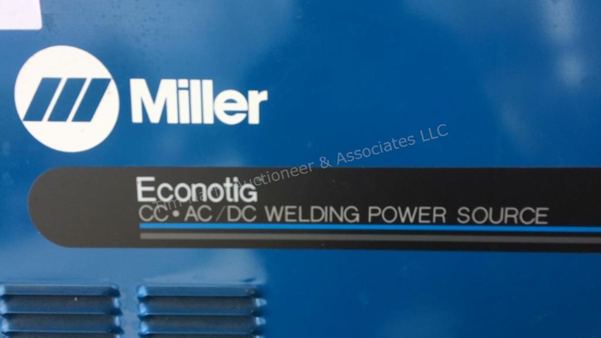A: Miller Econotig CC•AC/DC welding power source - Image 4 of 4
