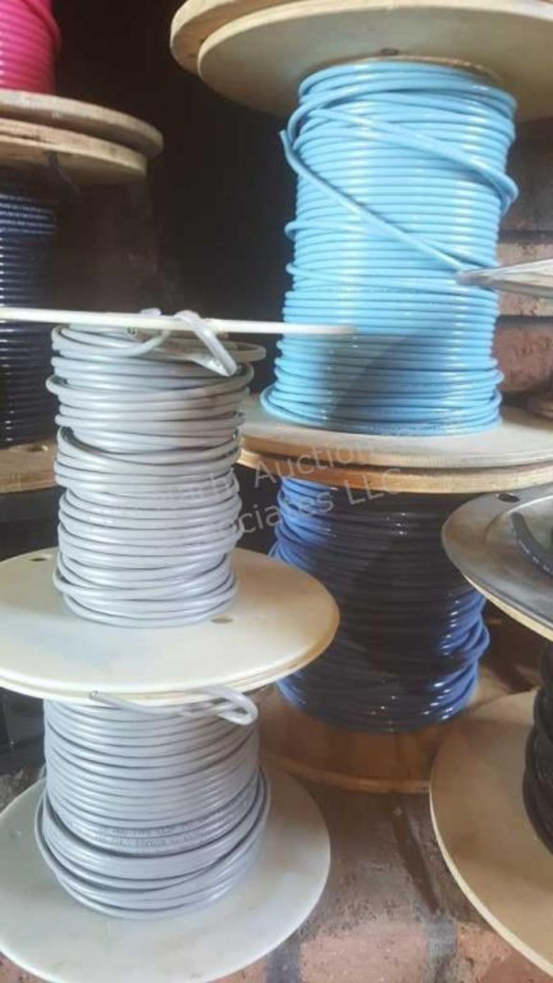 C: partial spool of wire - Image 6 of 9