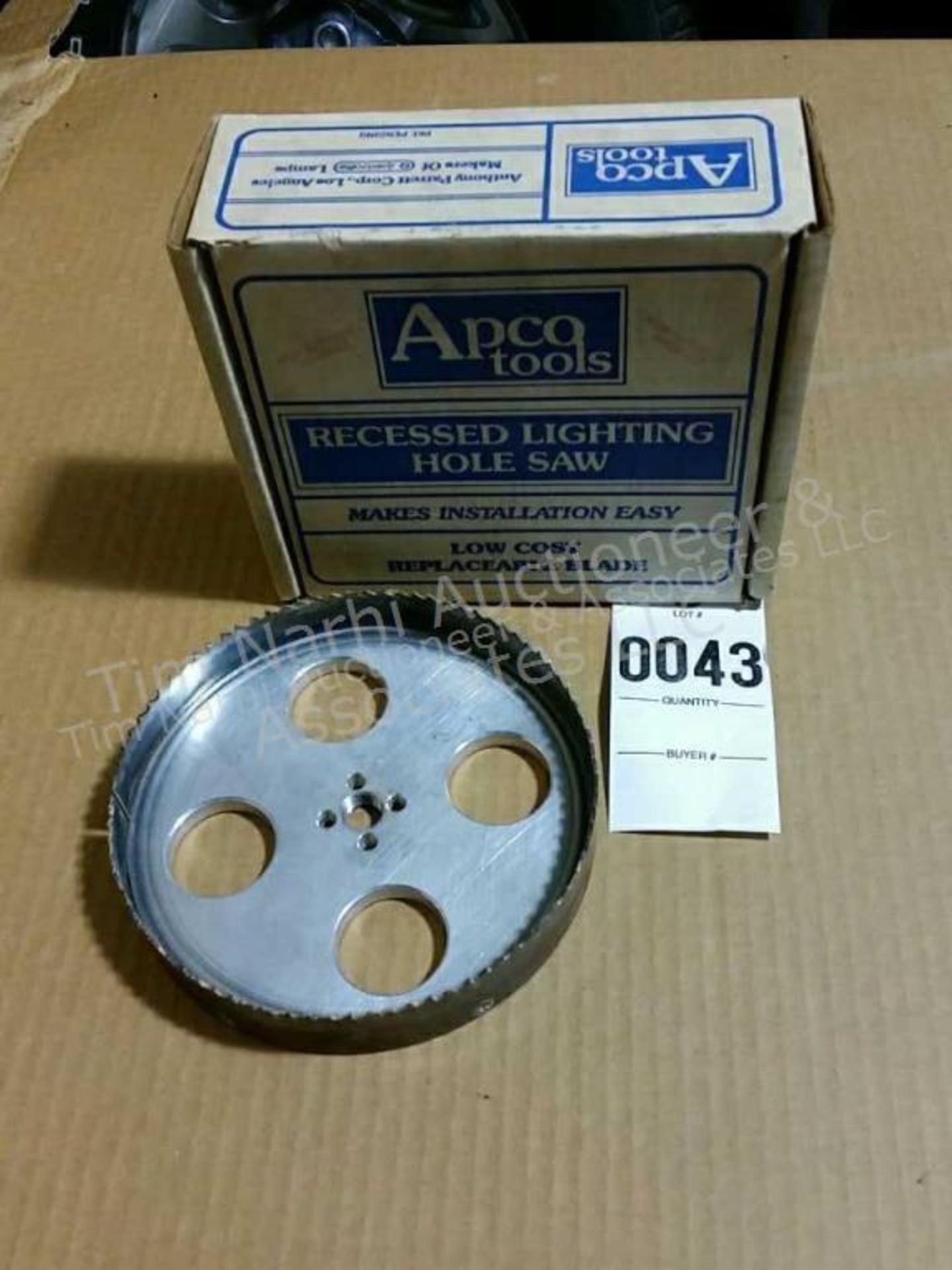 Apco recessed lighting hole saw