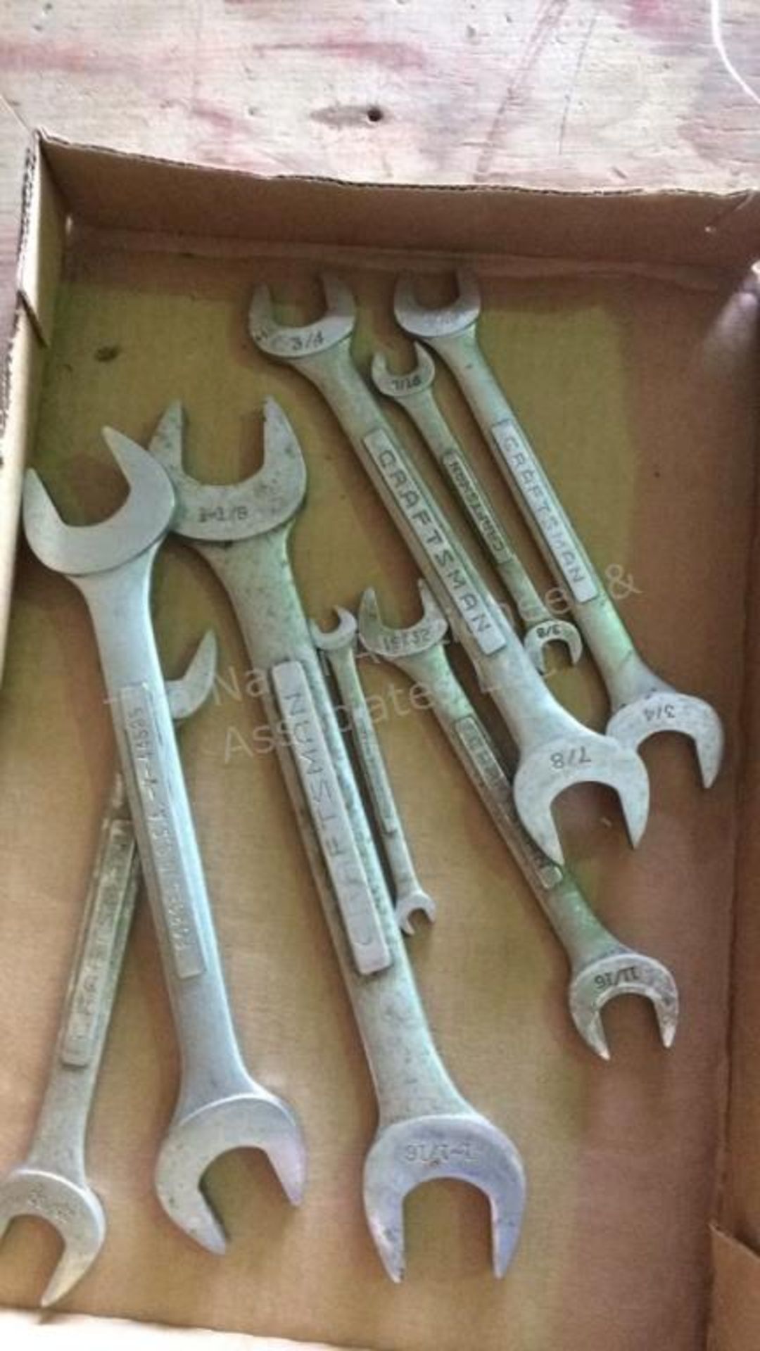 Craftsman fractional open-end wrenches