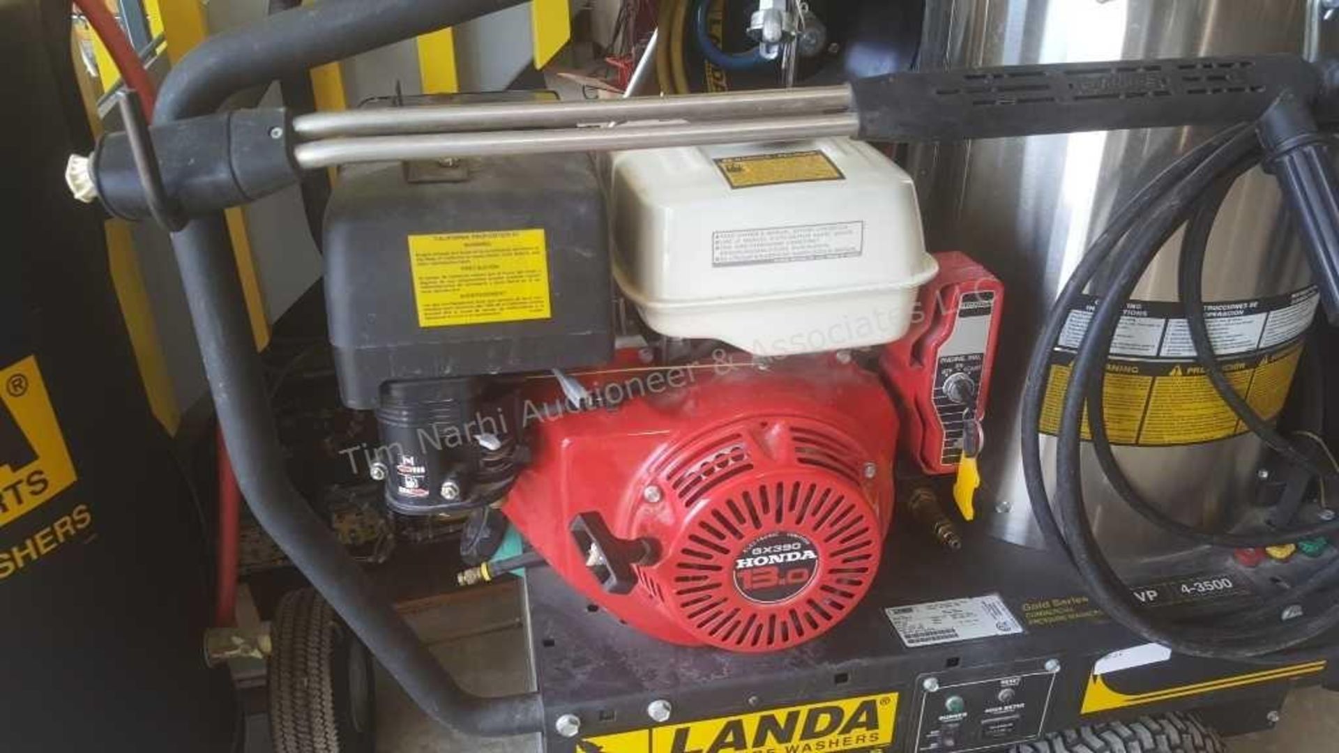 A: Landa mvp 4-3500 heated pressure washer - Image 5 of 9