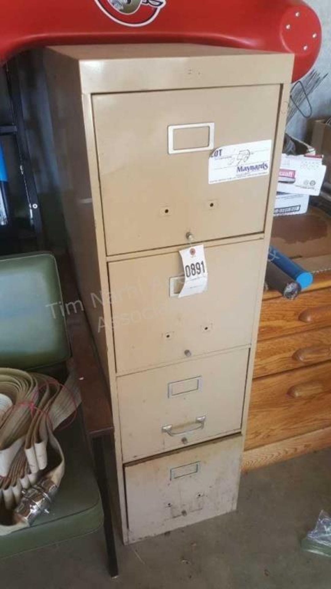 4 drawer steel file cabinet