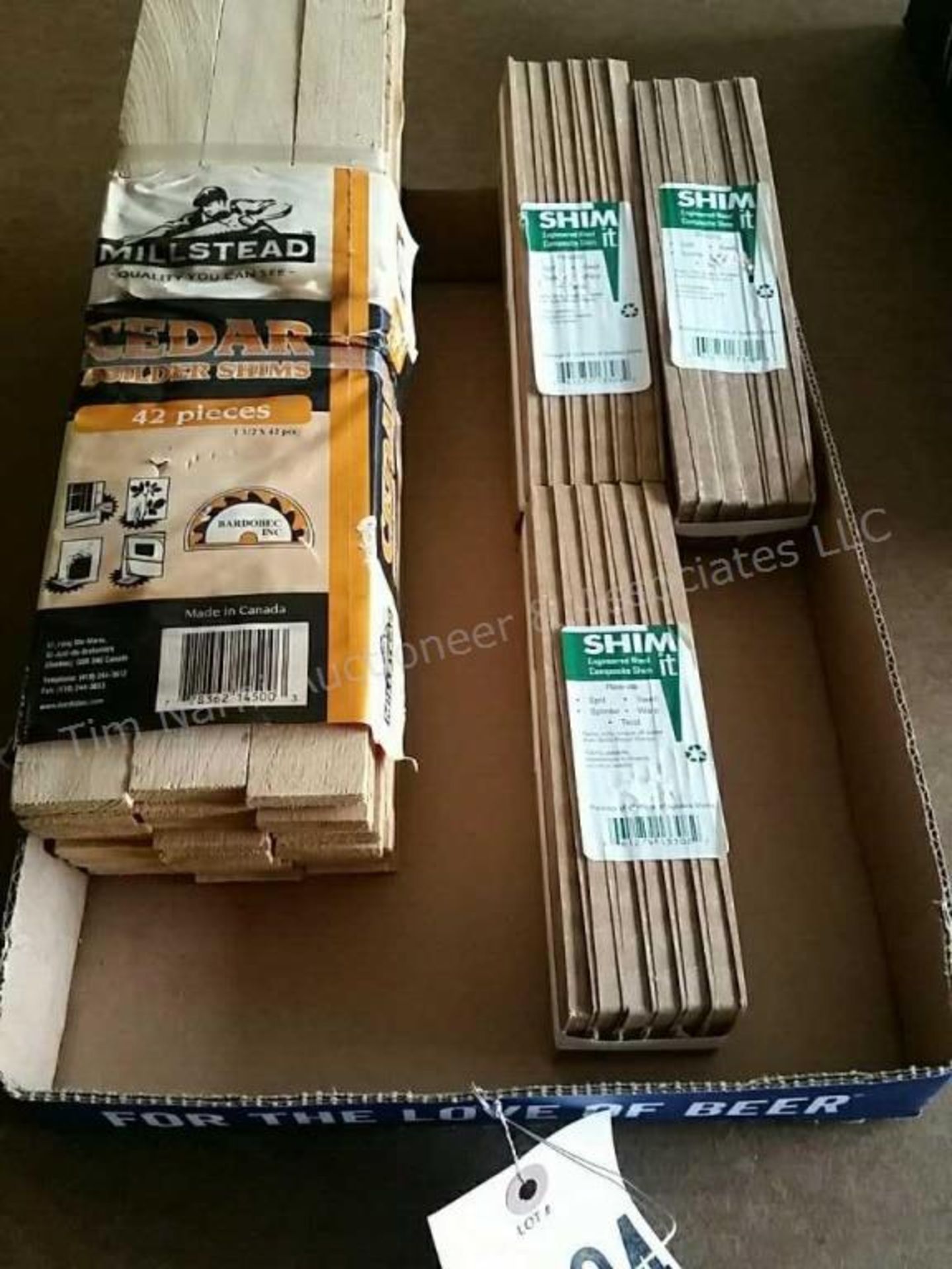 New in package cedar & composite shims