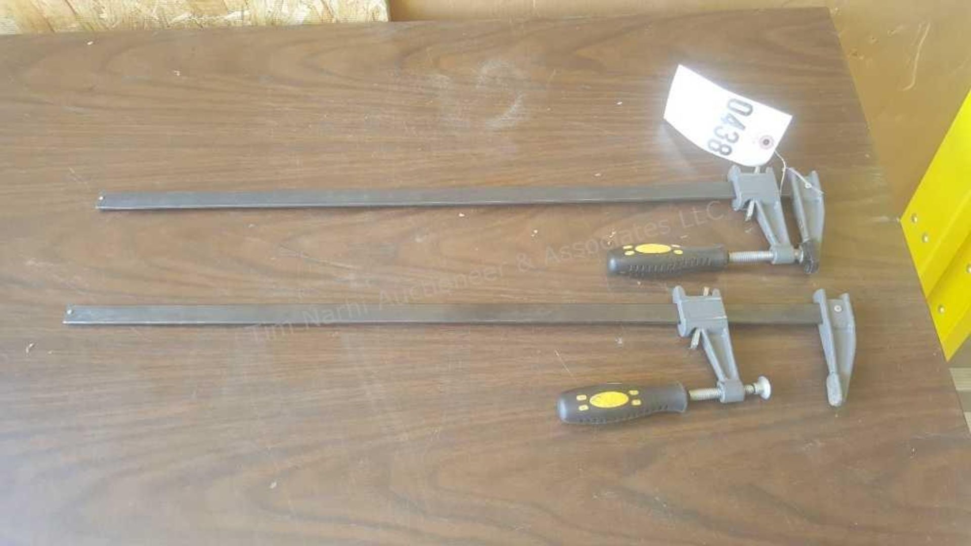 Pair of 24" bar clamps